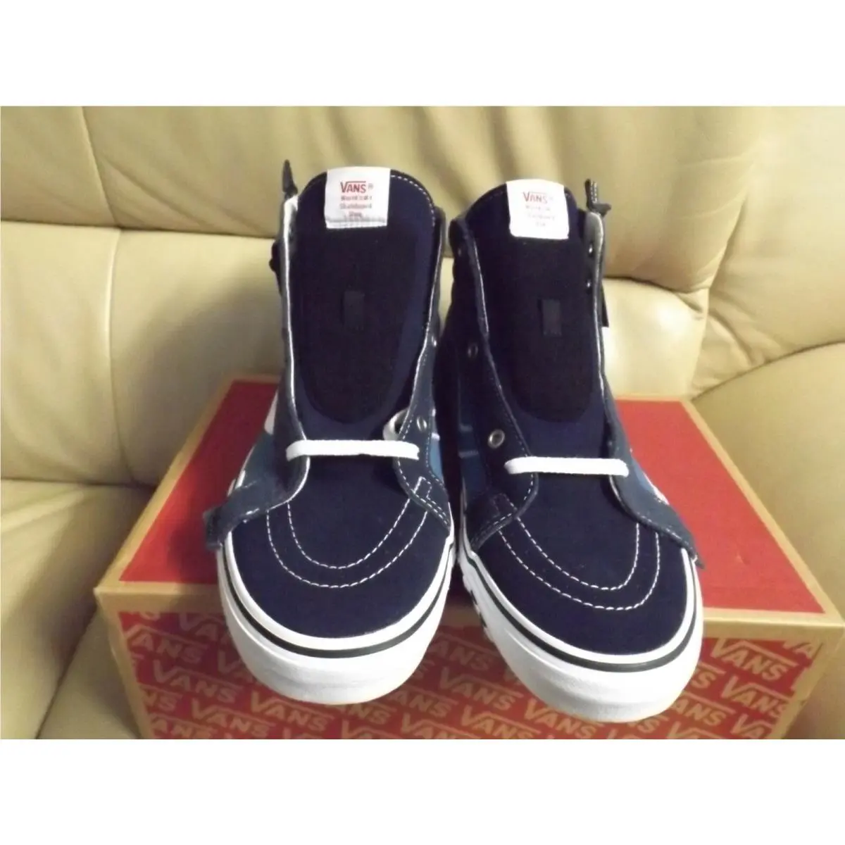 Vans shoes - VANS SK8-Hi Reissue - Reissue - VN0A3WM1TUX - Blue/Navy 5