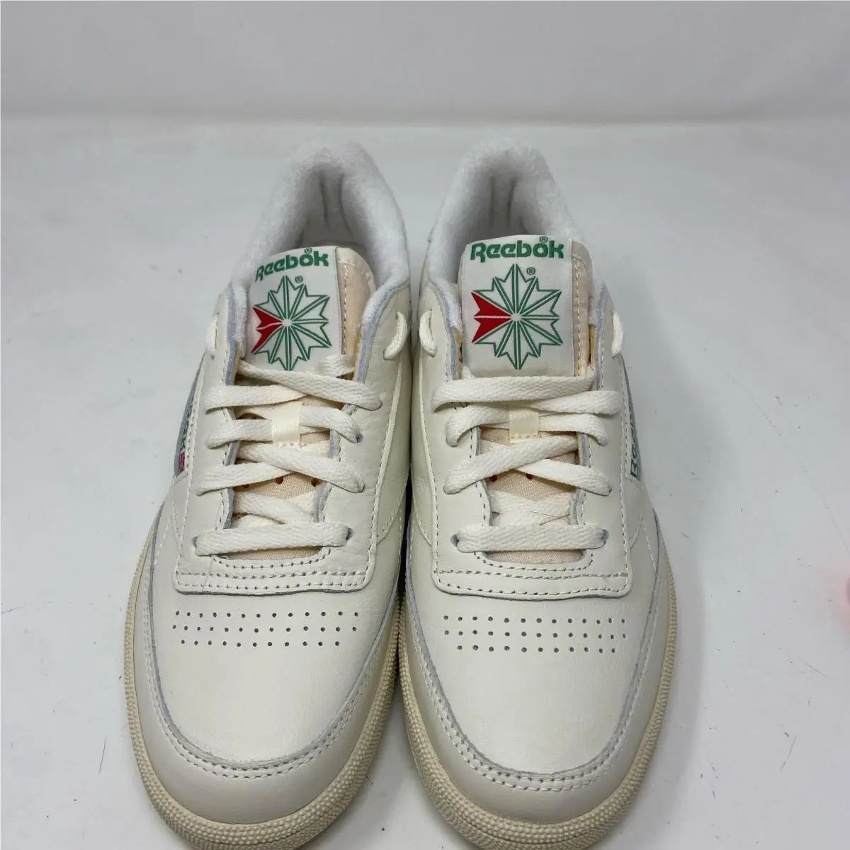 Reebok shoes - Reebok Club C 85 - Club - 100007797 - Chalk/Alabaster/Glen Green (UPC: 195734028069) 0