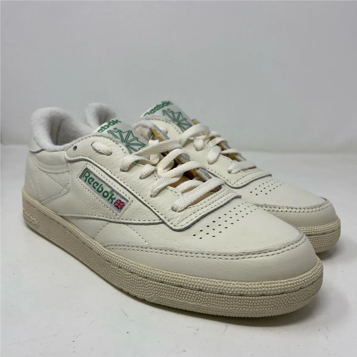 Reebok shoes - Reebok Club C 85 - Club - 100007797 - Chalk/Alabaster/Glen Green (UPC: 195734028069) 3