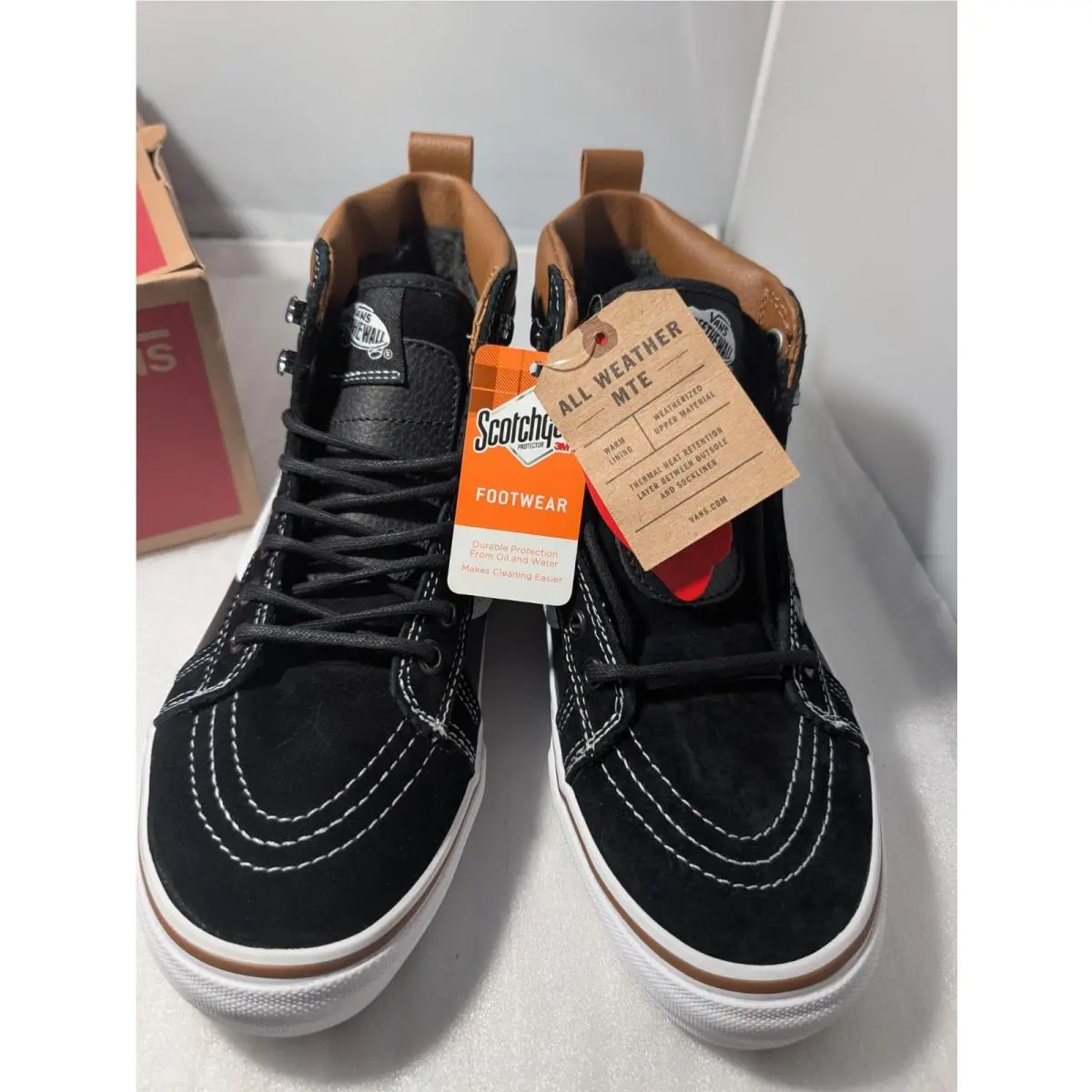 Vans shoes - Vans Sk8-Hi Mte - Mte - Brown 0