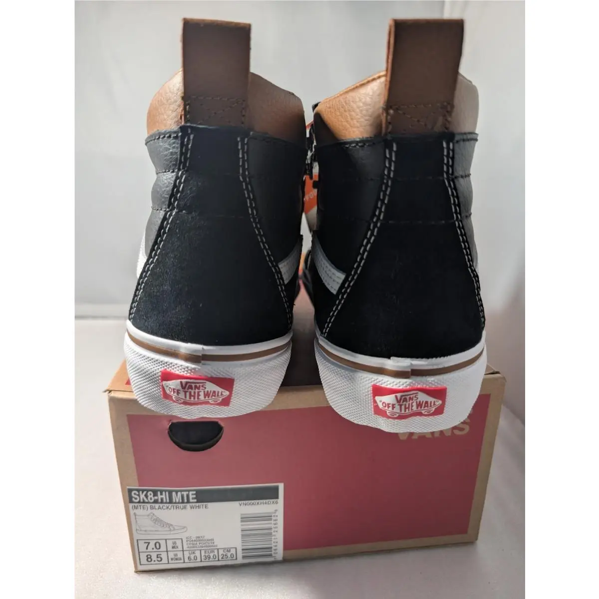Vans shoes - Vans Sk8-Hi Mte - Mte - Brown 1