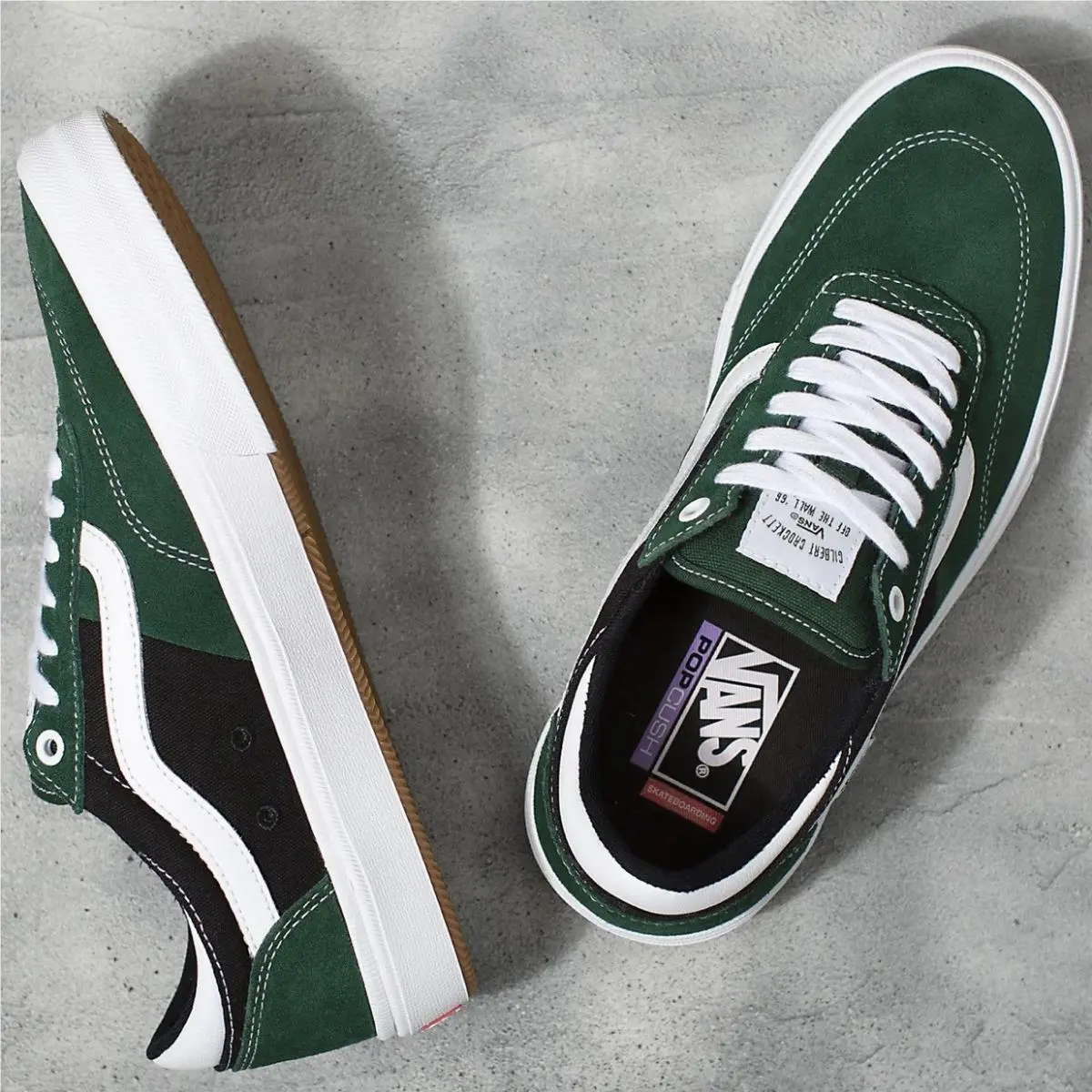 Vans shoes - VANS Gilbert Crockett - Gilbert Crockett - VN0A5JIFDGY - Green 0
