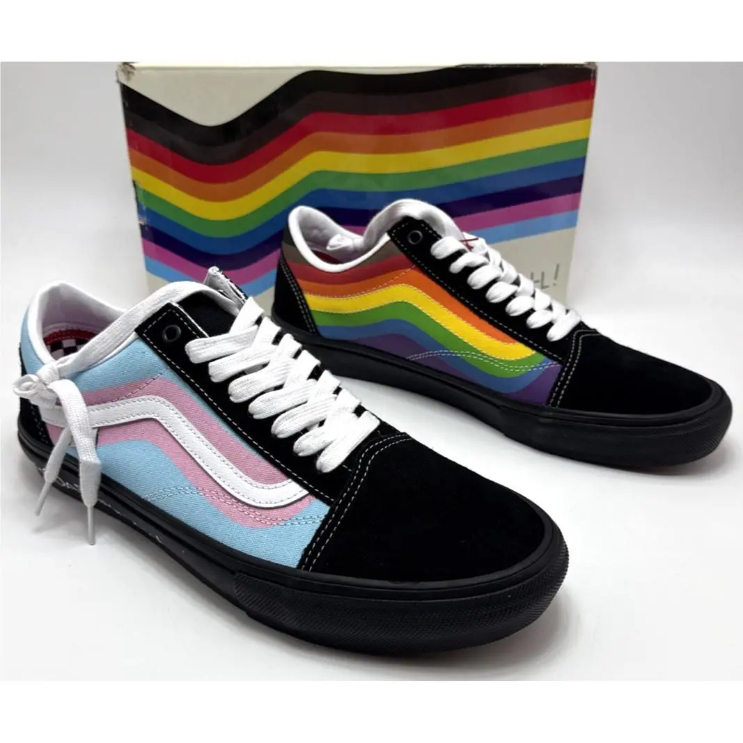 Vans shoes - Vans Skate Old Skool Pride Multi - VN0A5FCBBMB - Black, Manufacturer: Black/Multi 0