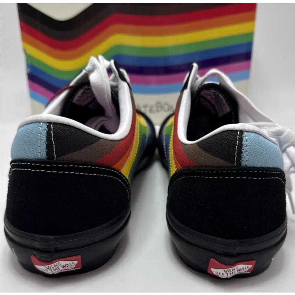 Vans shoes - Vans Skate Old Skool Pride Multi - VN0A5FCBBMB - Black, Manufacturer: Black/Multi 2