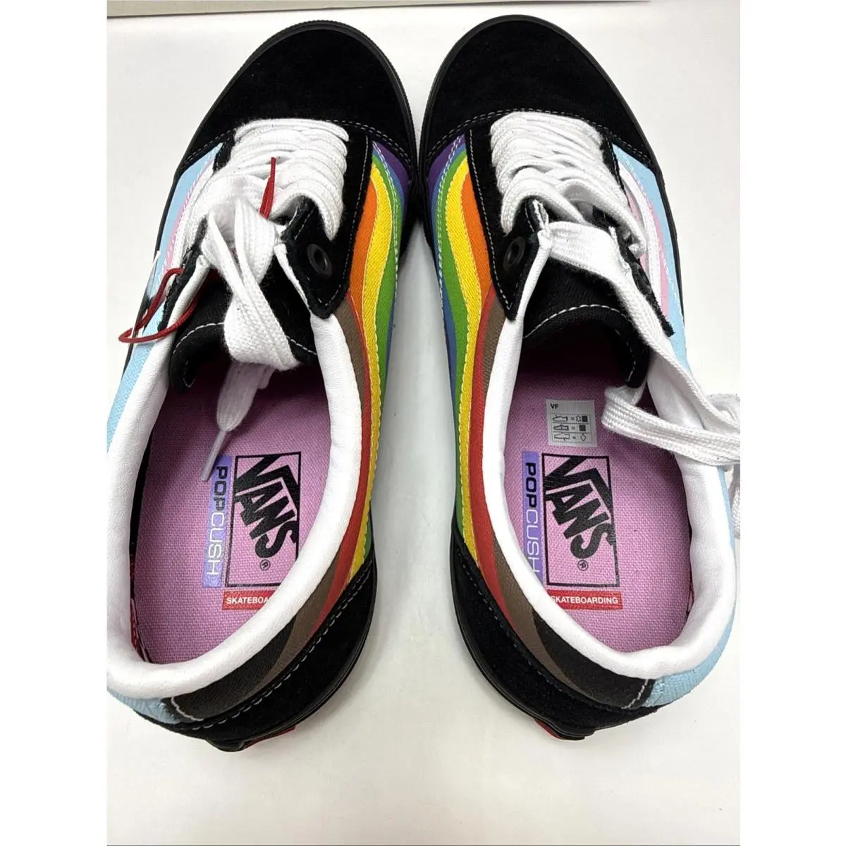 Vans shoes - Vans Skate Old Skool Pride Multi - VN0A5FCBBMB - Black, Manufacturer: Black/Multi 3