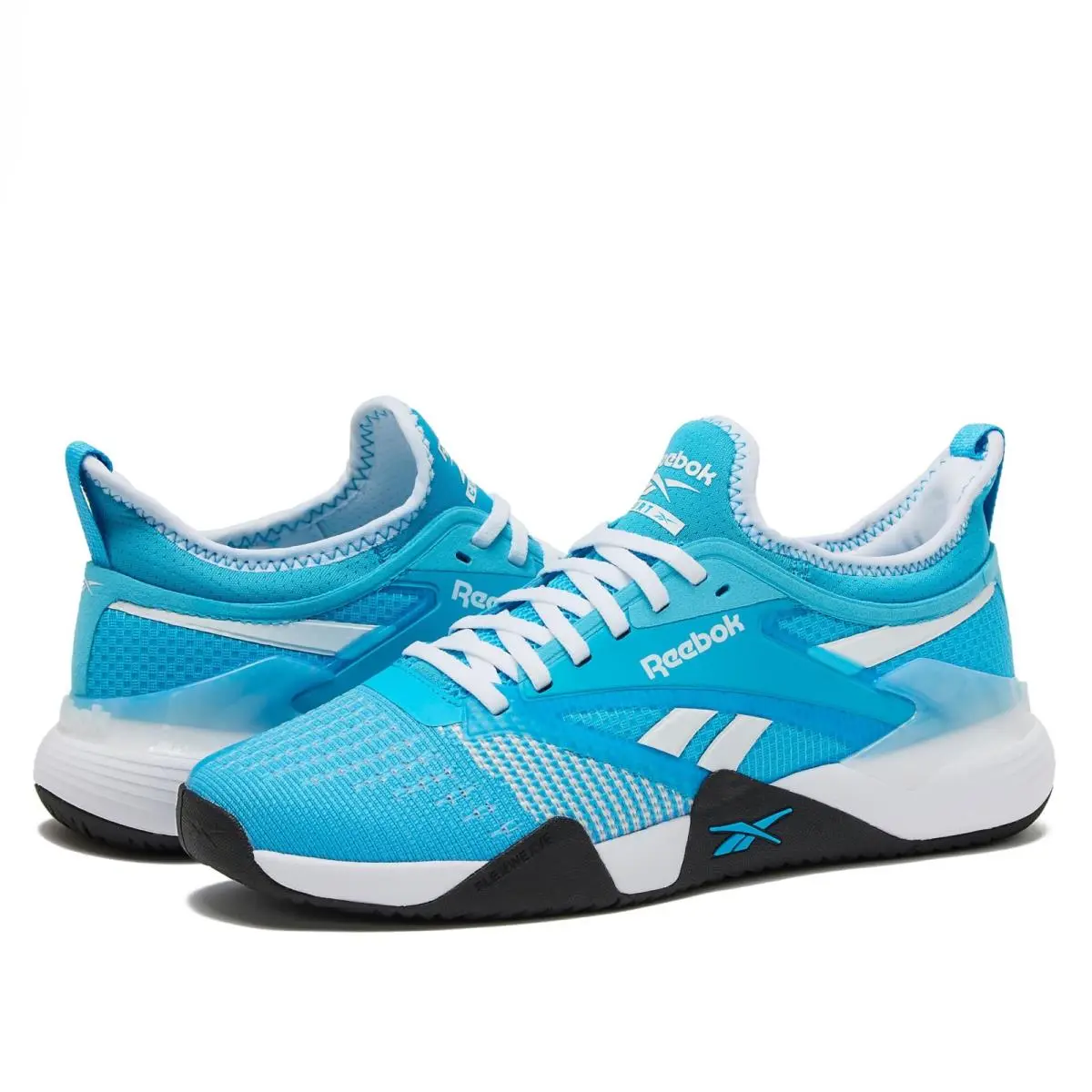 Reebok shoes - Nano Court Sport Men`S Pickleball Or Tennis Shoes For Men - Future Cyan/Footwear White/Black (UPC: 197324073633) 4