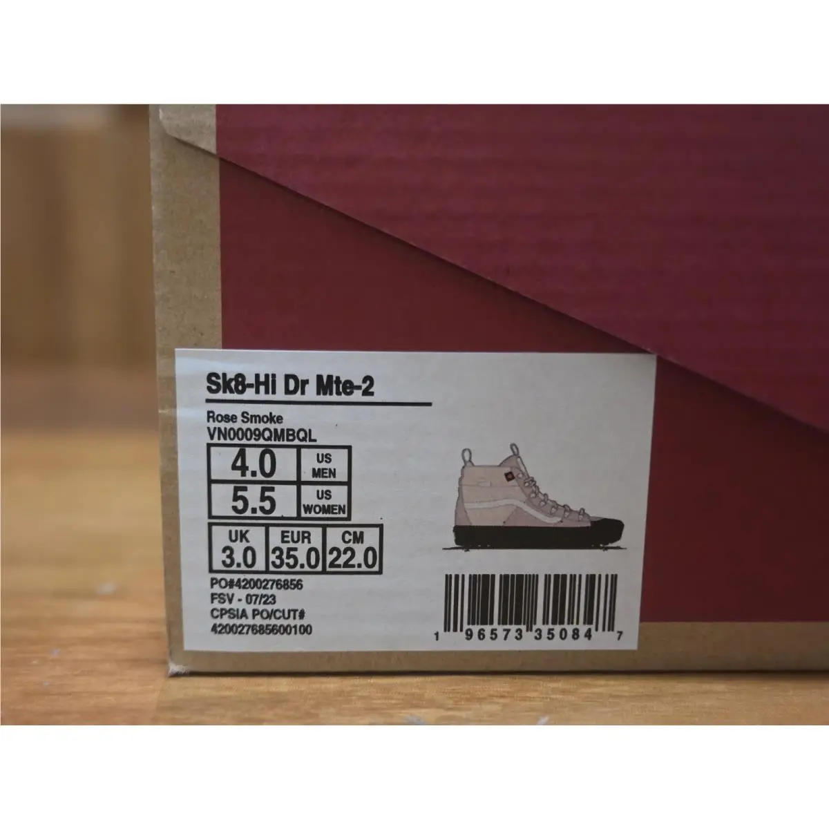 Vans shoes - VANS Sk8-Hi - Pink 5