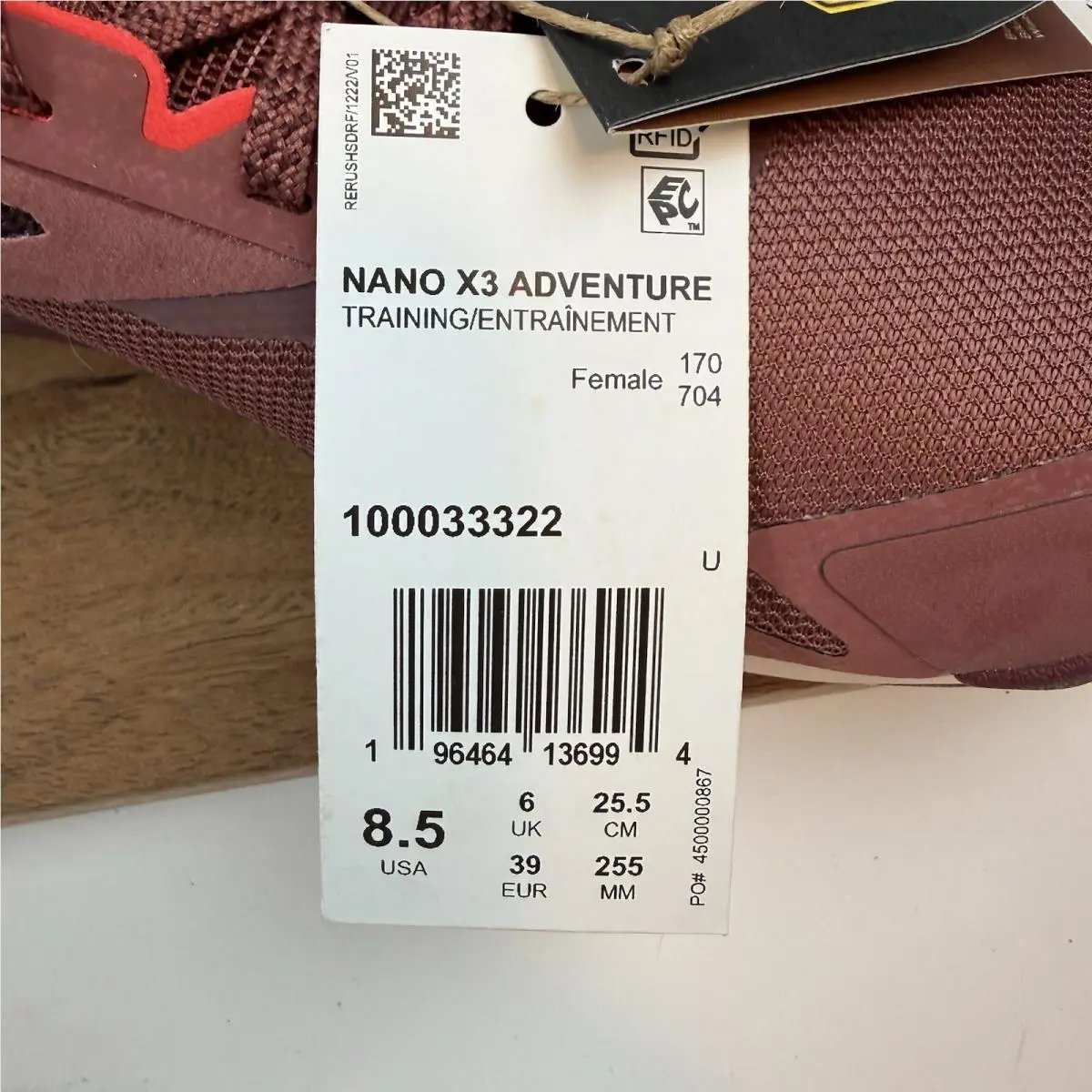 Reebok shoes - Reebok Nano X3 - Nano - 100033322 - Red 6