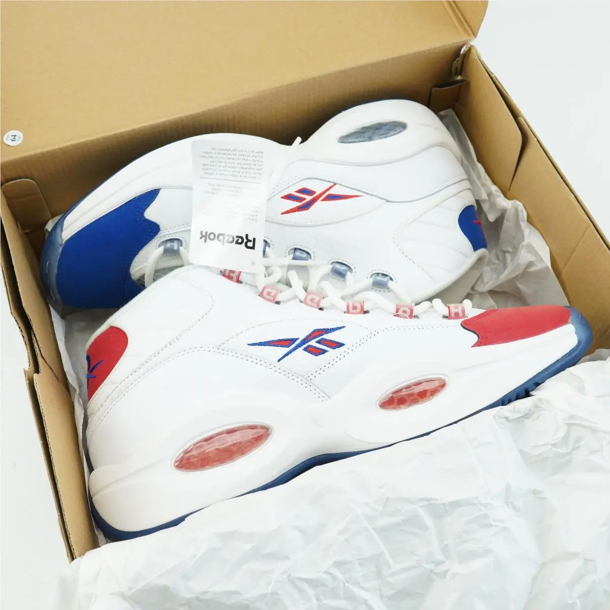 DS Size 11.5 Reebok Question Mid Double Cross Rare