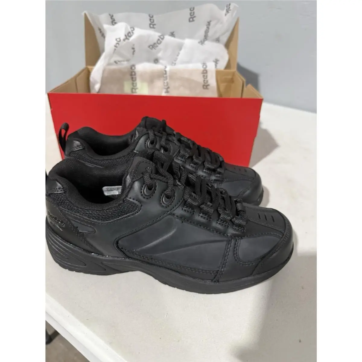 Reebok shoes - Reebok Work - Work - Black (UPC: 690774197626) 2