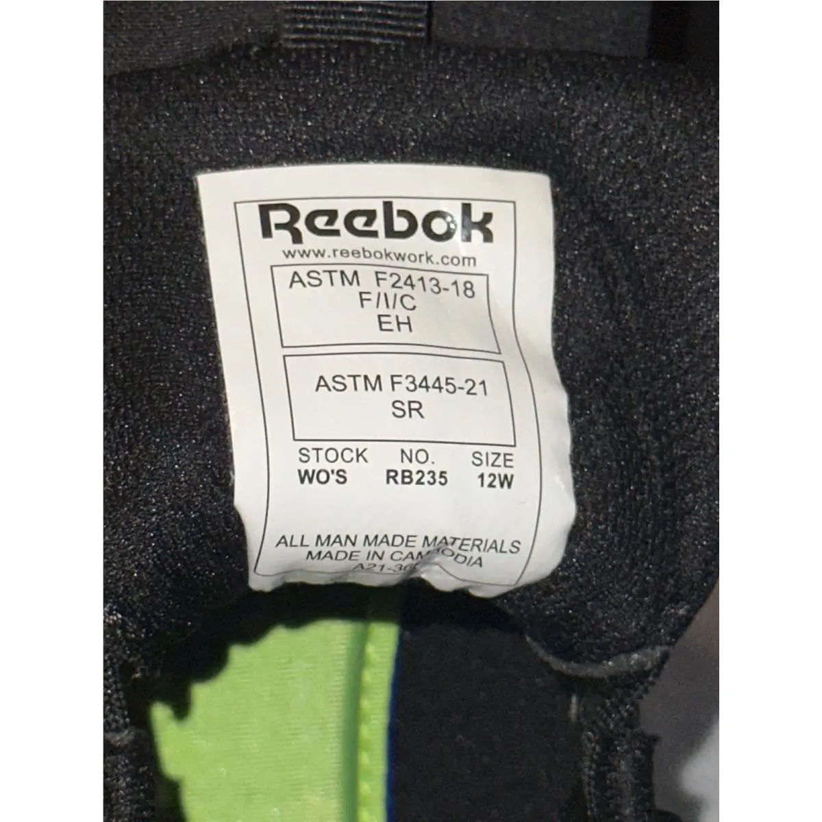 Reebok shoes - Black 4
