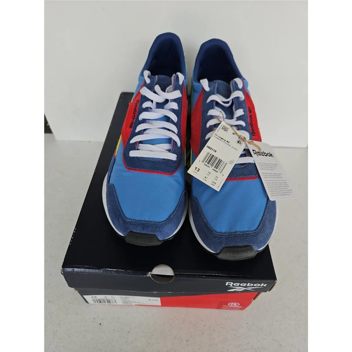Reebok Classic Leather Legacy AZ Essential Blue H69119 Men`s Running/course Shoe