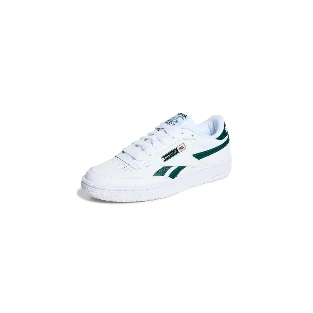 Reebok Unisex Club C Revenge Sneaker White/collegiate Green/white 5 Women/3.5 Men