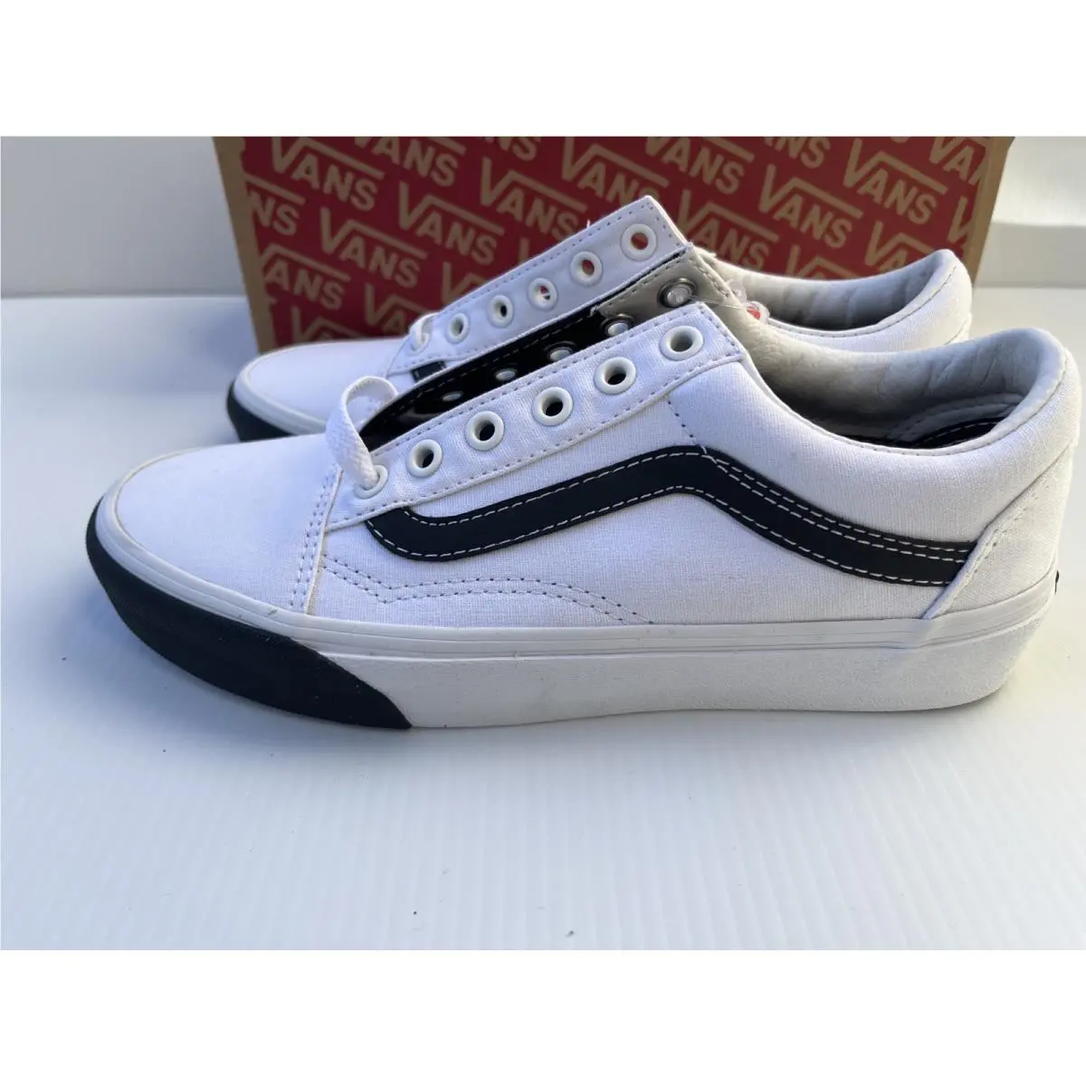 Vans shoes - VANS Old Skool - Old Skool - VN0A38G1VOY - White (UPC: 0192826092045) 5