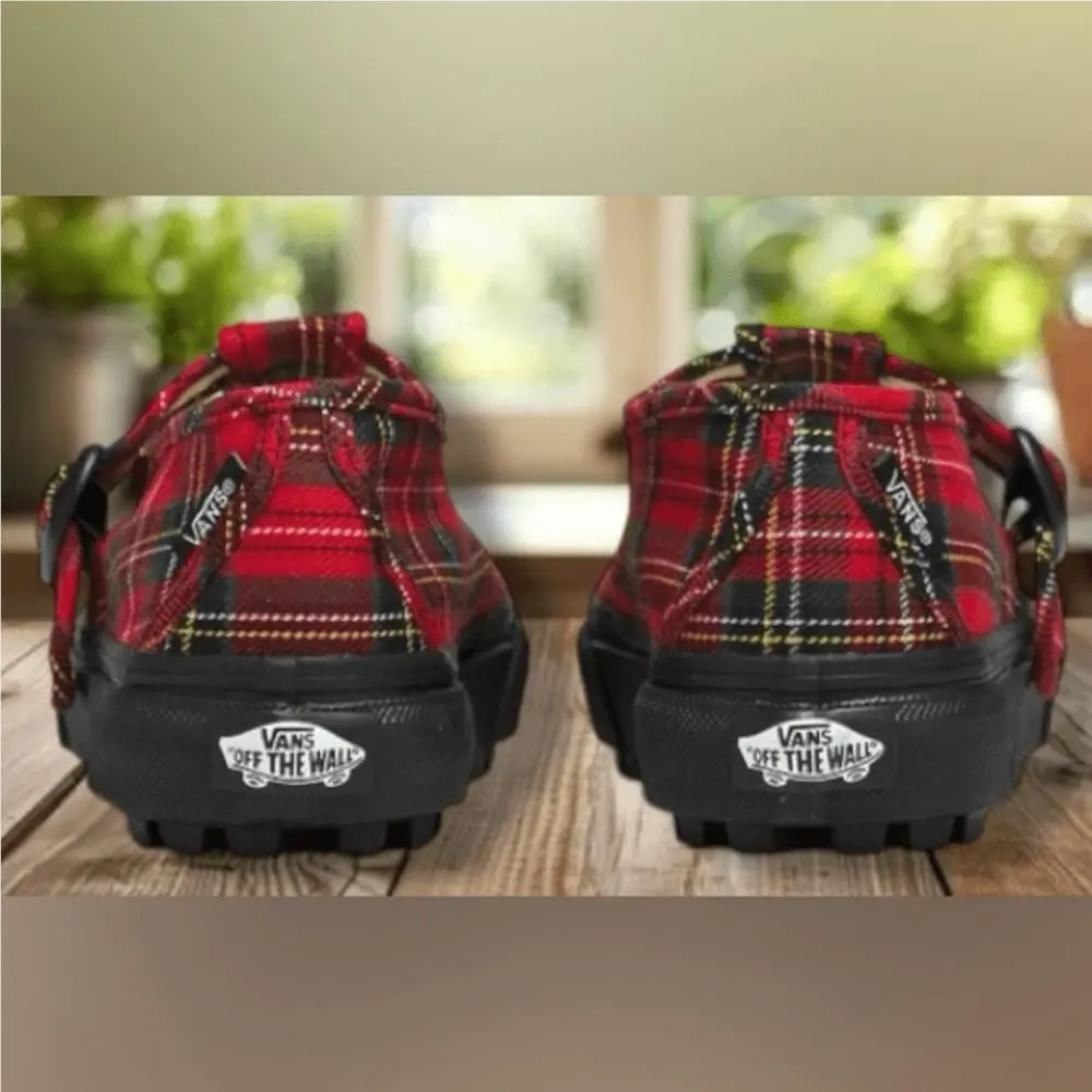 Vans shoes - Vans STYLE 93 PLAID MARY JANE Loafers Flats SNEAKER IN PLAID - Multicolor, Exterior: Multicolor 3