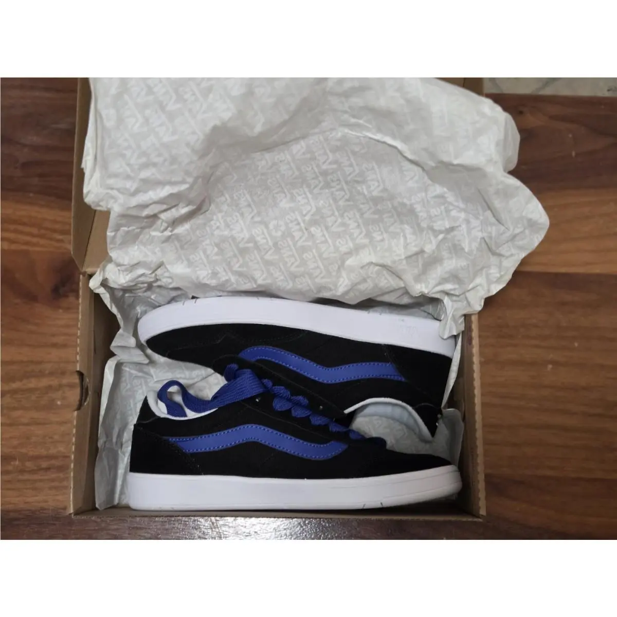 Vans Cruze Too CC Black Blue Low Top Sneakers Men’s Shoes Retro Style Mens 7