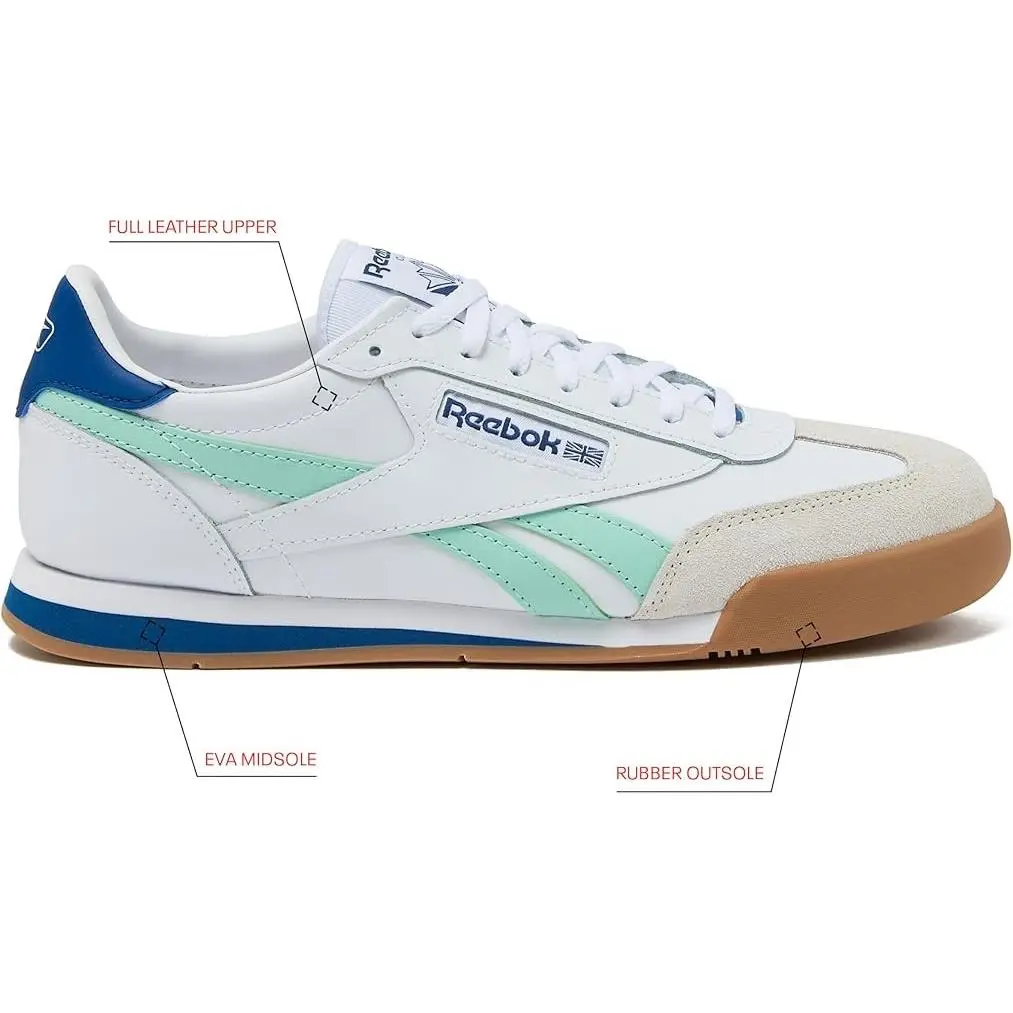 Reebok shoes - Athletic - Athletic - White/Twilight Blue/Glitch Aqua (UPC: 197323327829) 0
