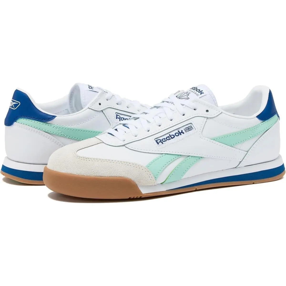 Reebok shoes - Athletic - Athletic - White/Twilight Blue/Glitch Aqua (UPC: 197323327829) 4