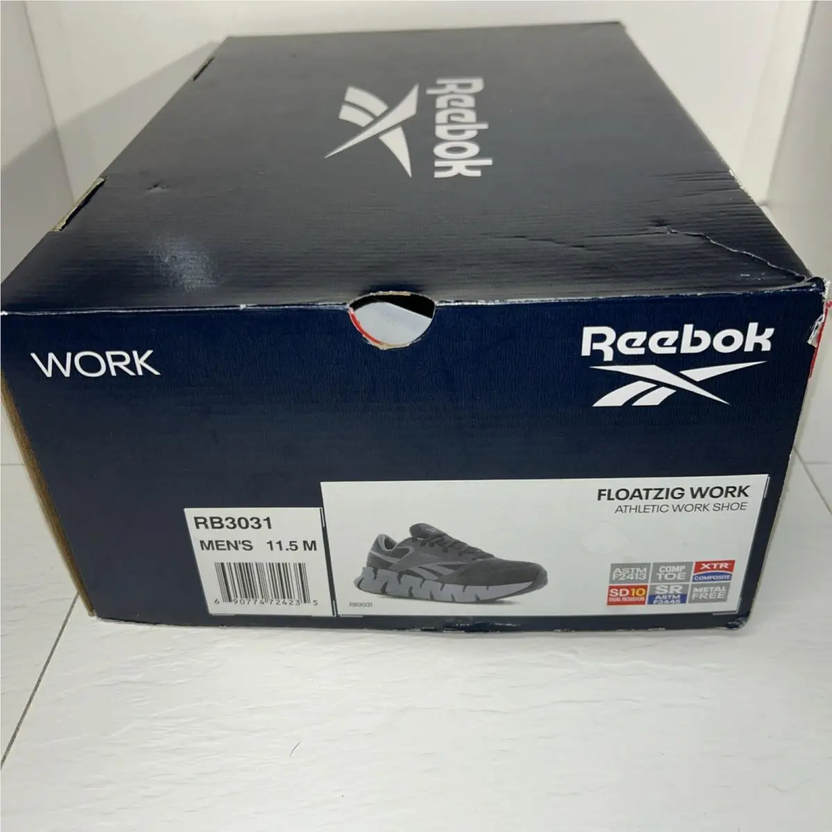 Reebok shoes - FloatZig - FloatZig - RB3031 - Black and Gray 14