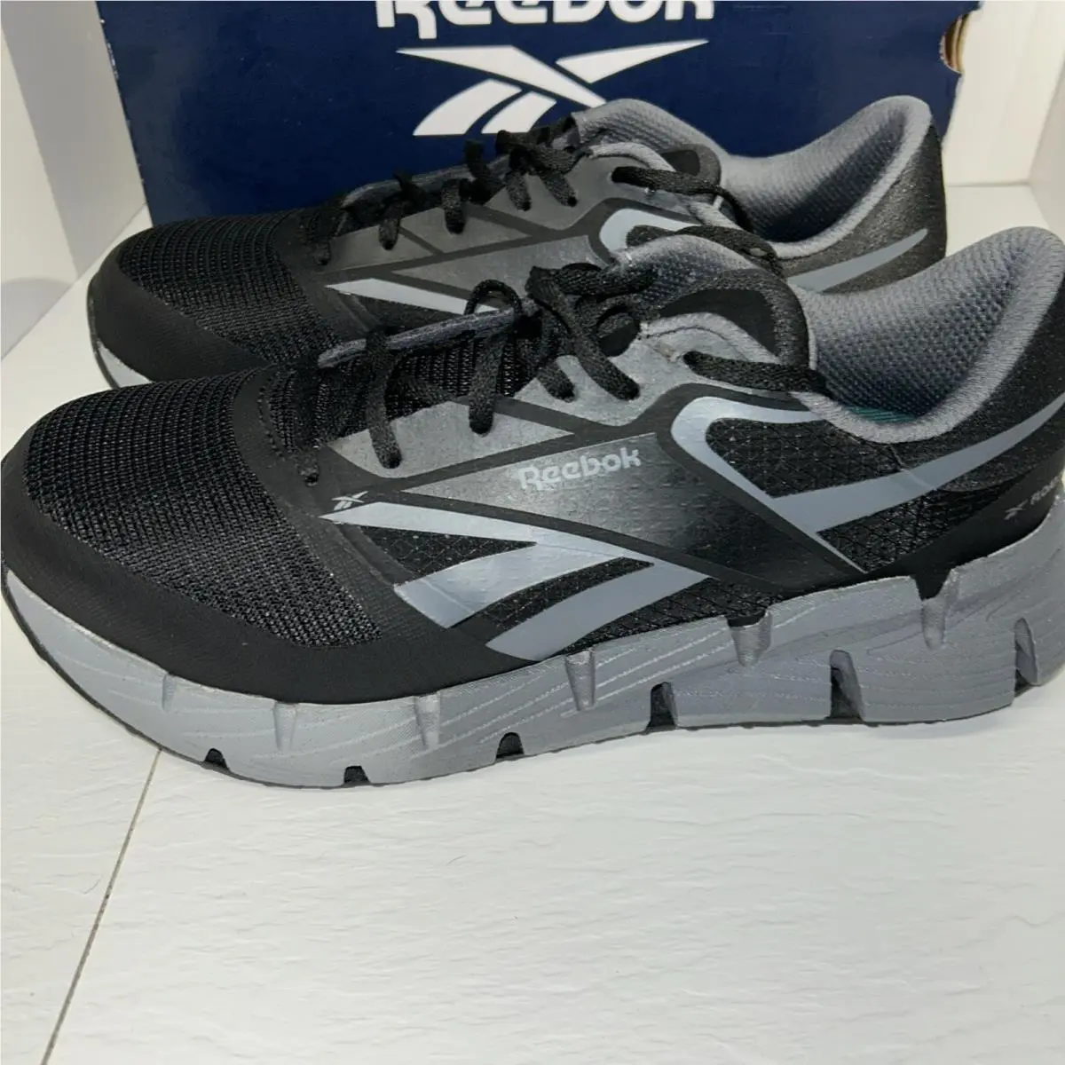 Reebok shoes - FloatZig - FloatZig - RB3031 - Black and Gray 10