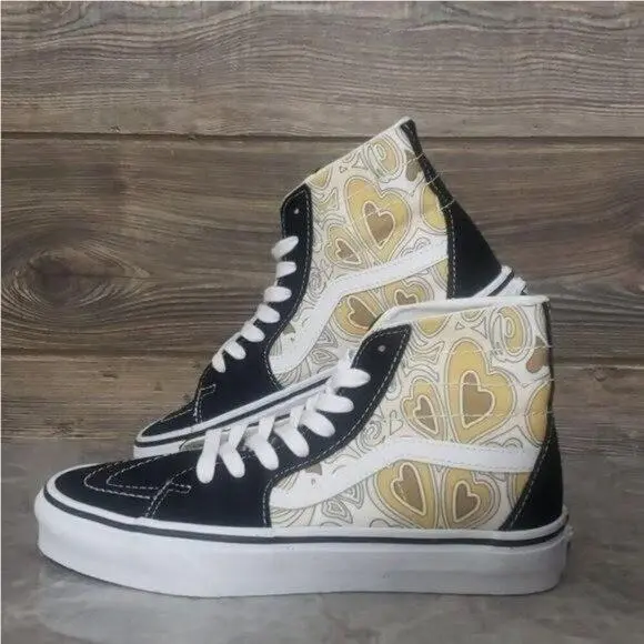 Vans shoes - VANS Sk8-Hi - VN0A4U16JBW - Tan 0