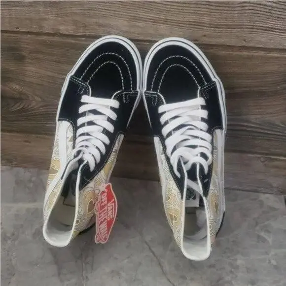 Vans shoes - VANS Sk8-Hi - VN0A4U16JBW - Tan 7