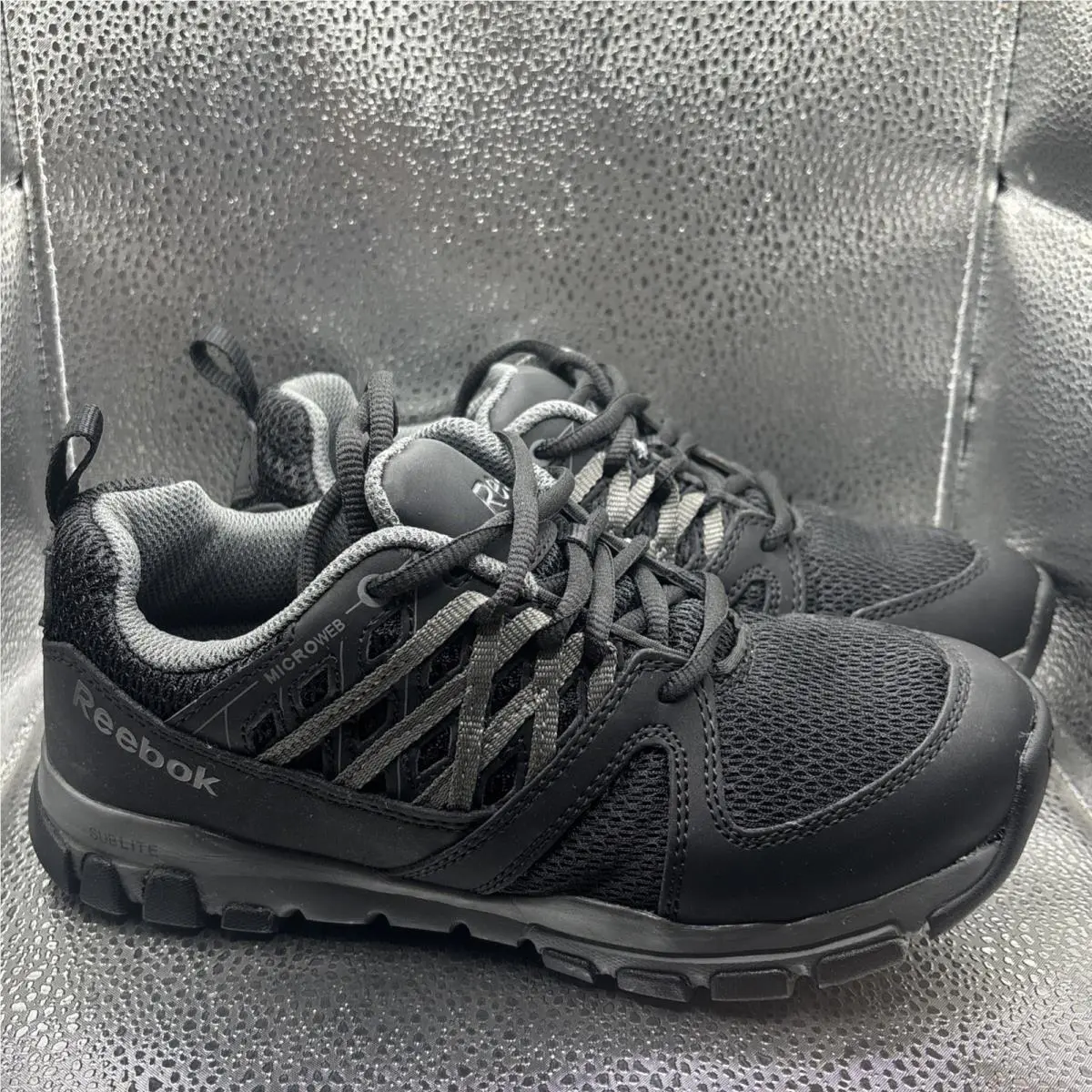 Reebok Work Women`s Sublite RB415 Work Shoe Black Size 6 M US