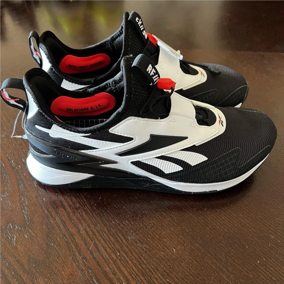 Reebok Rich Froning x Nano X SE Crossfit Black/ White/ Red M7/W8.5 Nwob