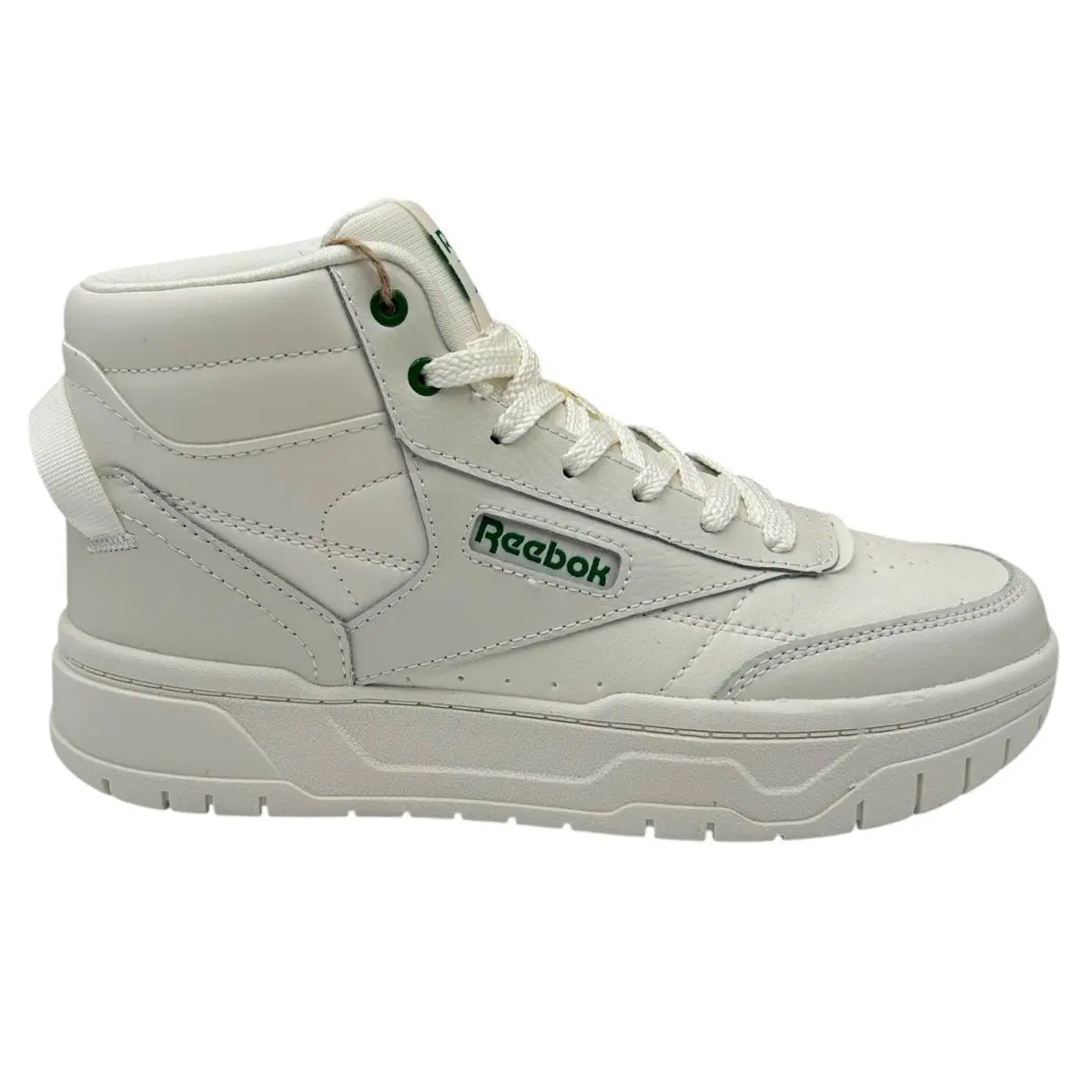 Reebok shoes - Reebok Leather - Leather - White (UPC: 198179016592) 0