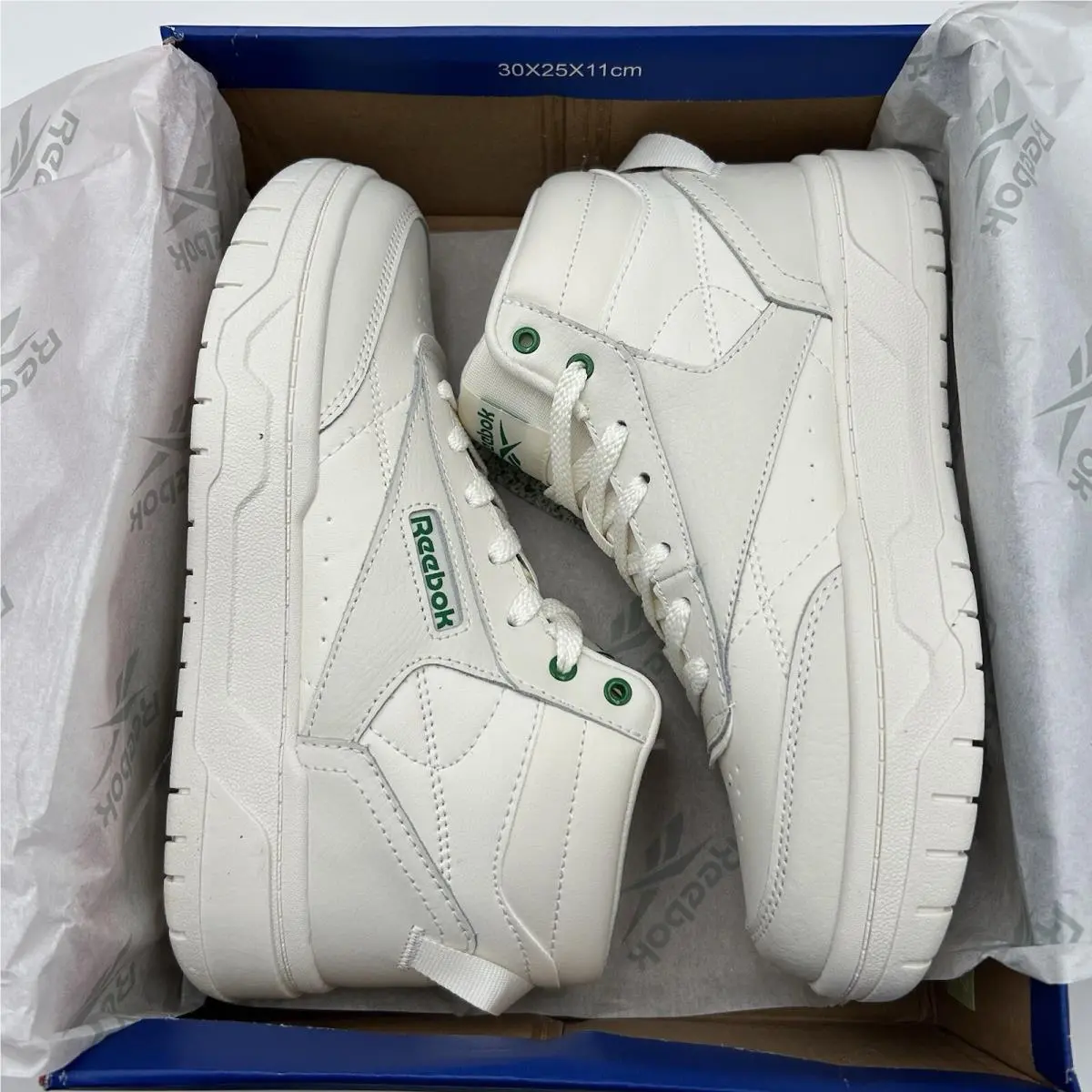 Reebok shoes - Reebok Leather - Leather - White (UPC: 198179016592) 7