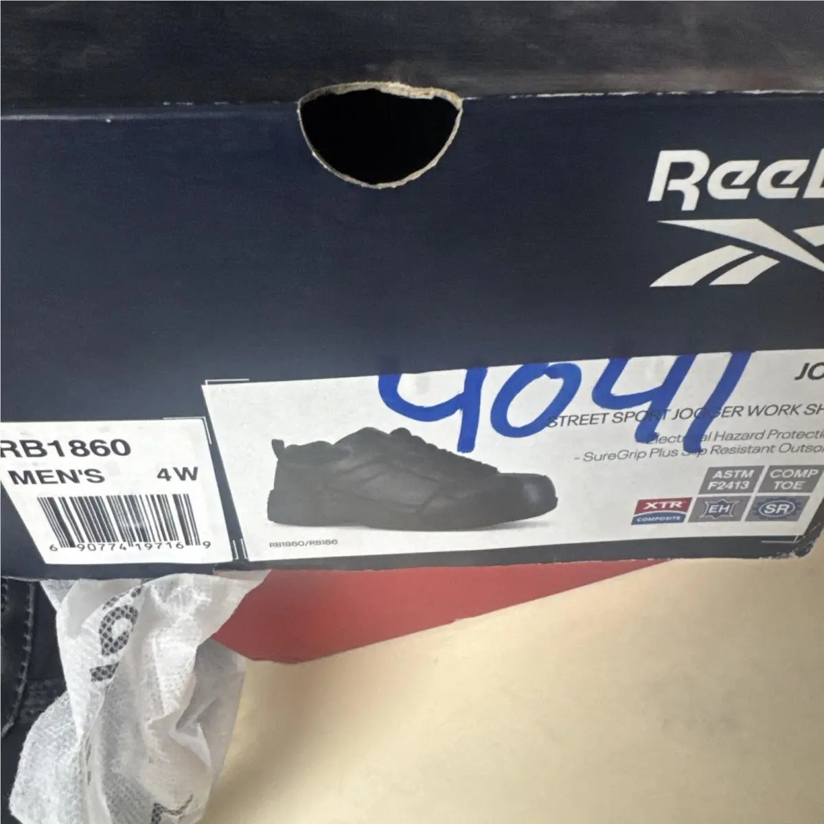 Reebok shoes - Street - Street - Black (UPC: 690774197169) 0