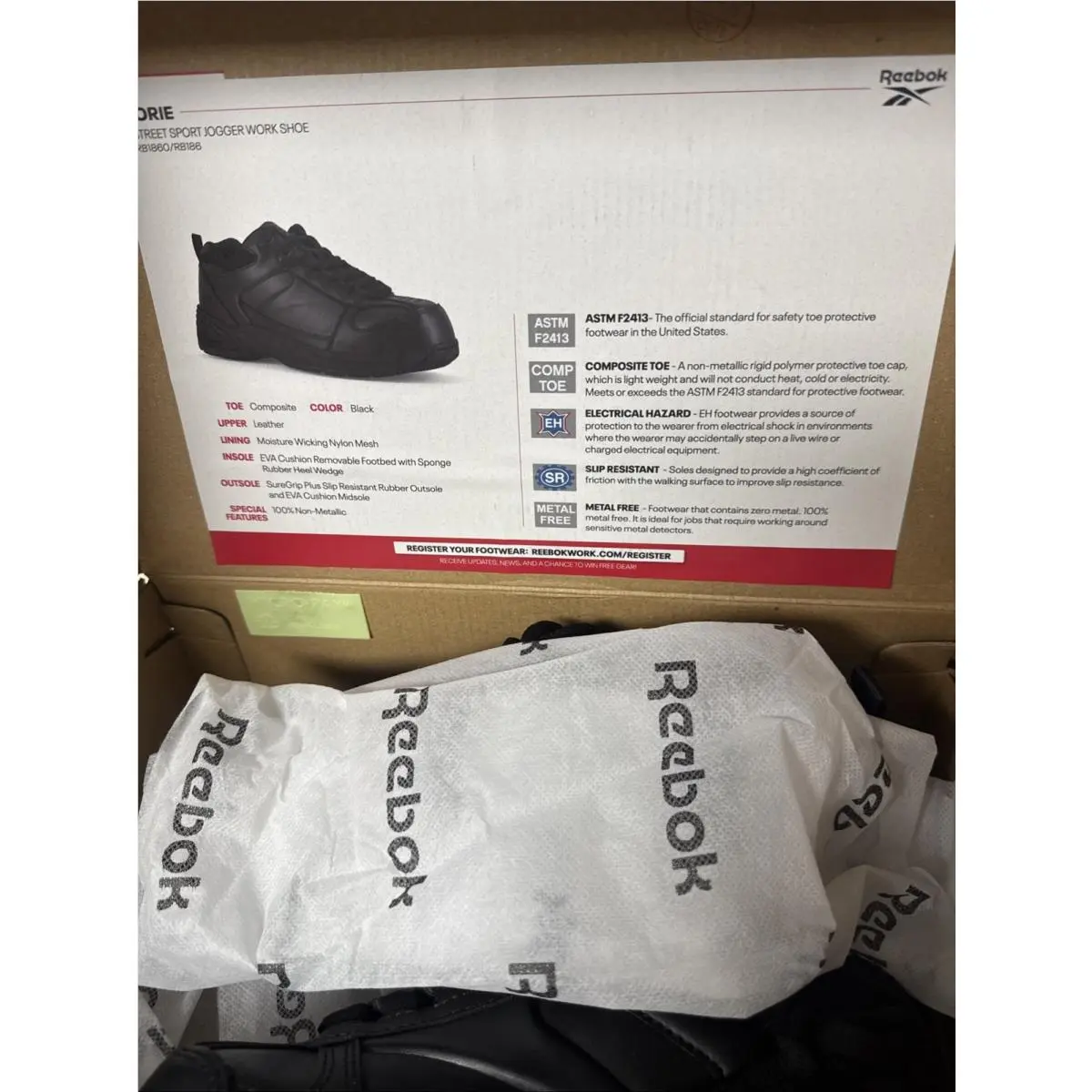 Reebok shoes - Street - Street - Black (UPC: 690774197169) 6