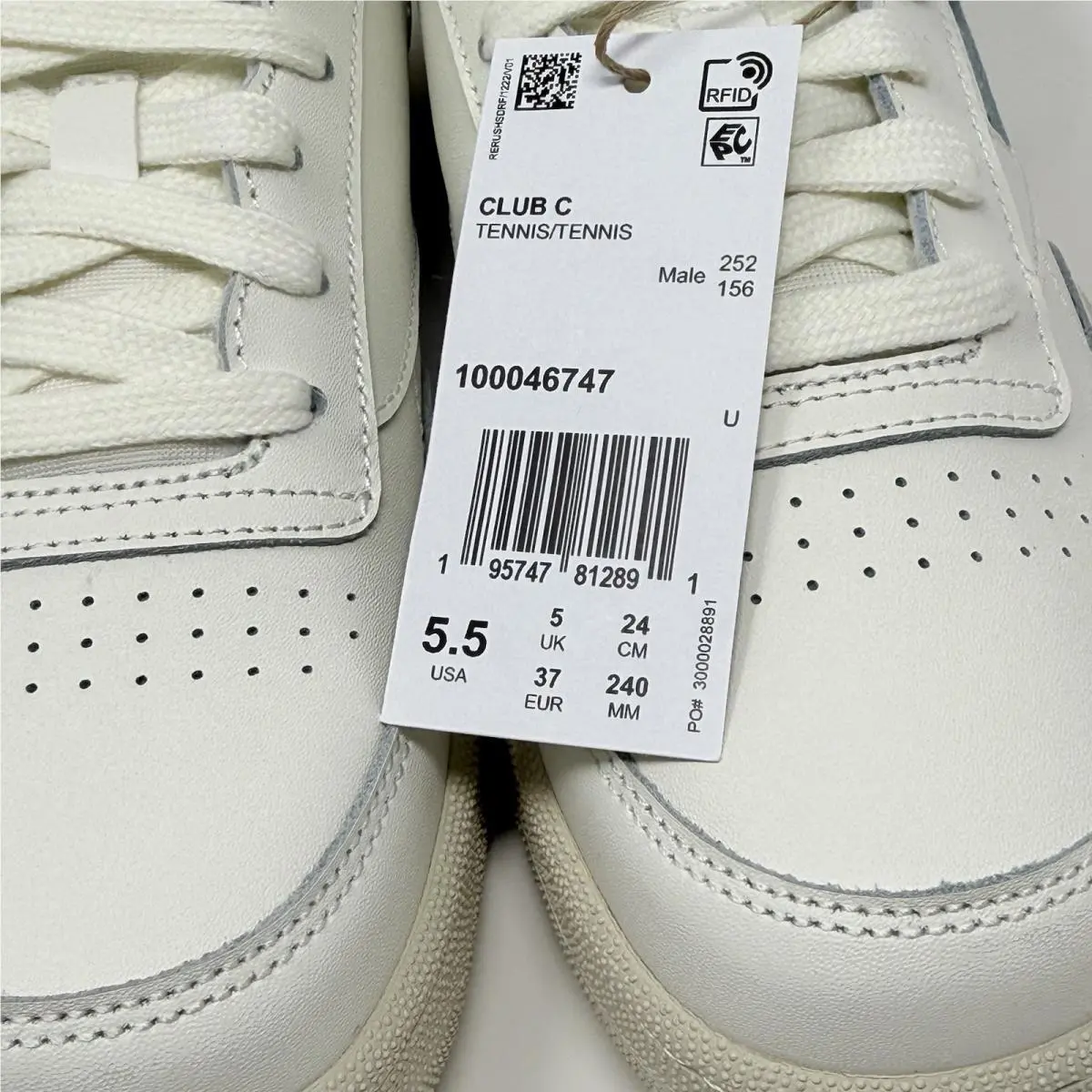 Reebok shoes - Reebok Club C - Club - White (UPC: 0195747812891) 11