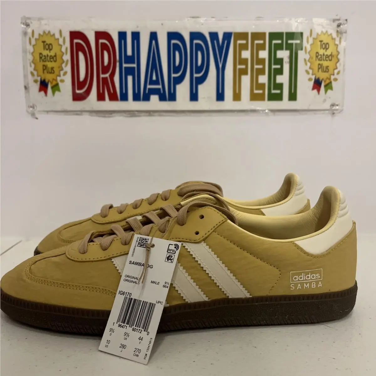 Adidas shoes - adidas Samba OG - Samba - IG6170 - Yellow (UPC: 196471601720) 1