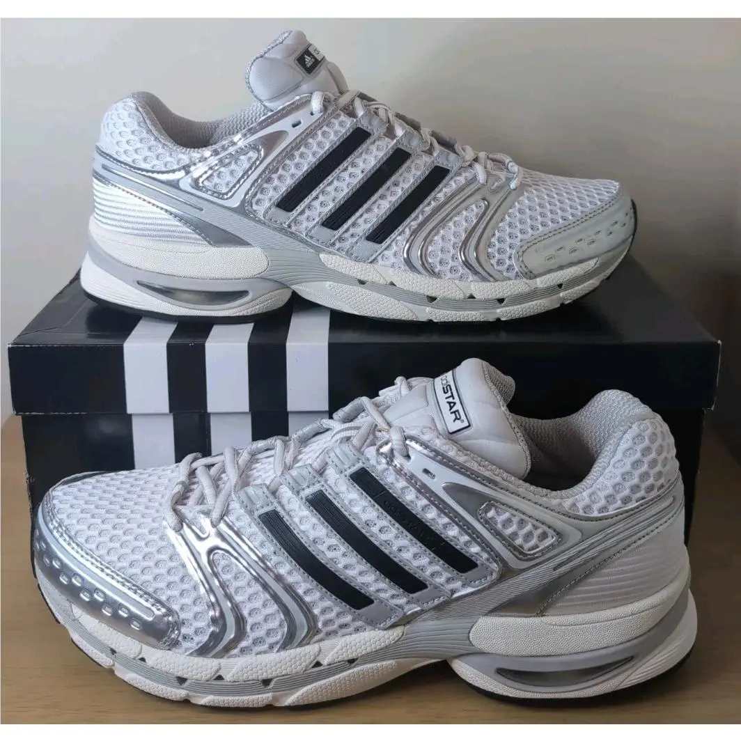 Adidas shoes - adidas Adistar Control - Adistar Control - JQ4168 - White & Silver 0
