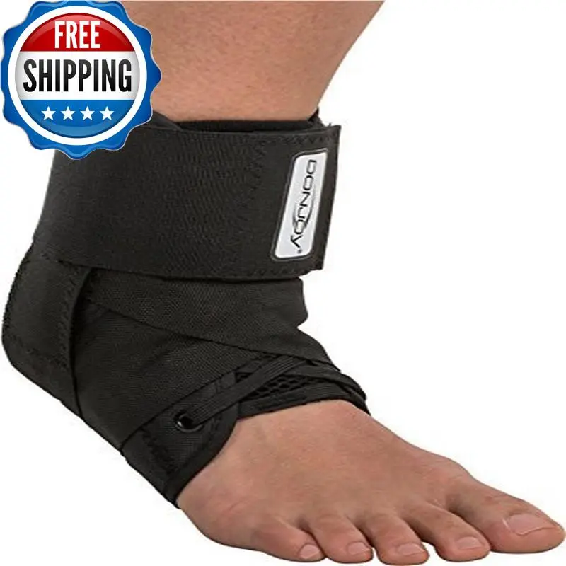 Donjoy Stabilizing Pro Ankle Brace - Medium Blk Dj141Ab05-Blk-M