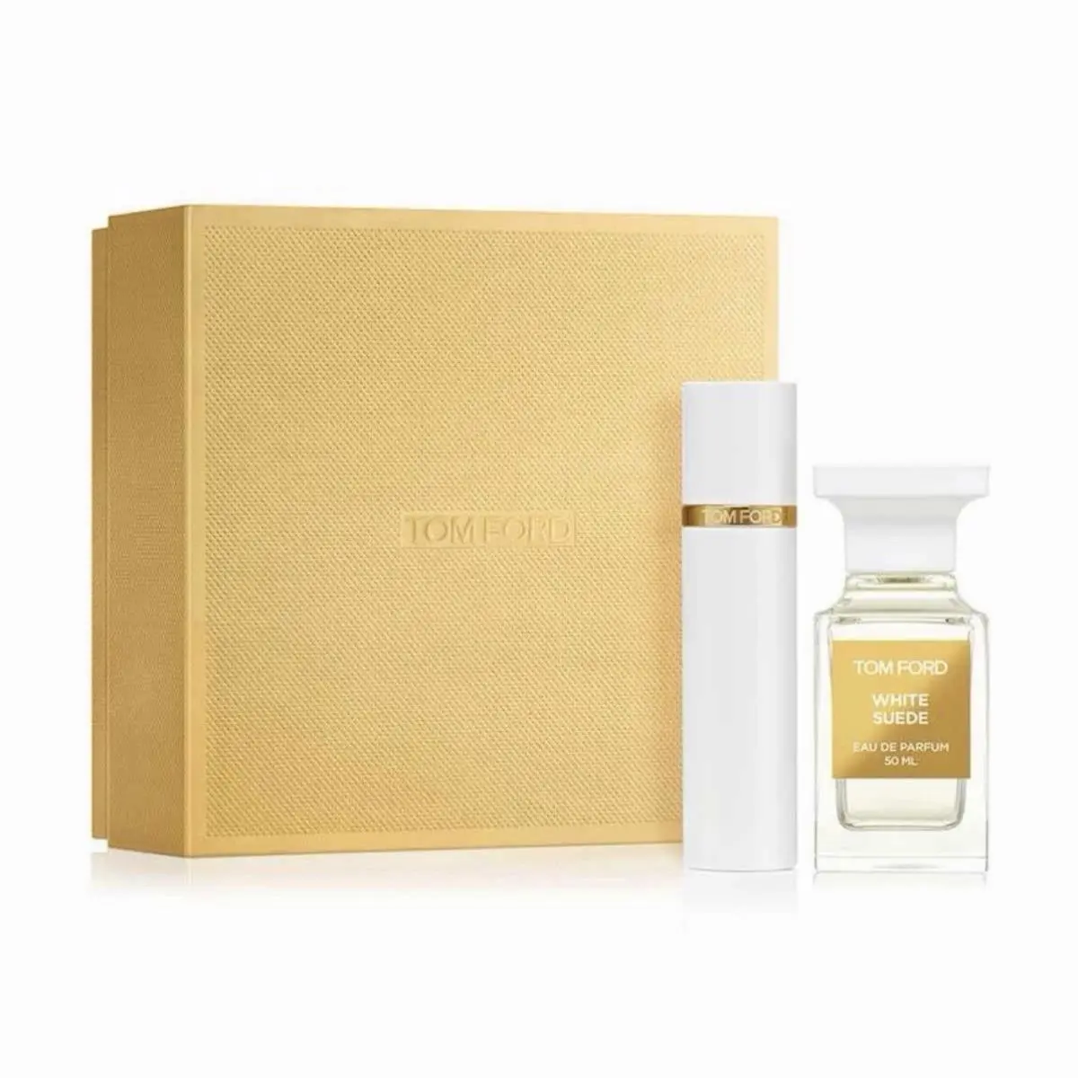 Tom Ford White Suede Eau De Parfum 50ml and Travel Spray 10ml Set