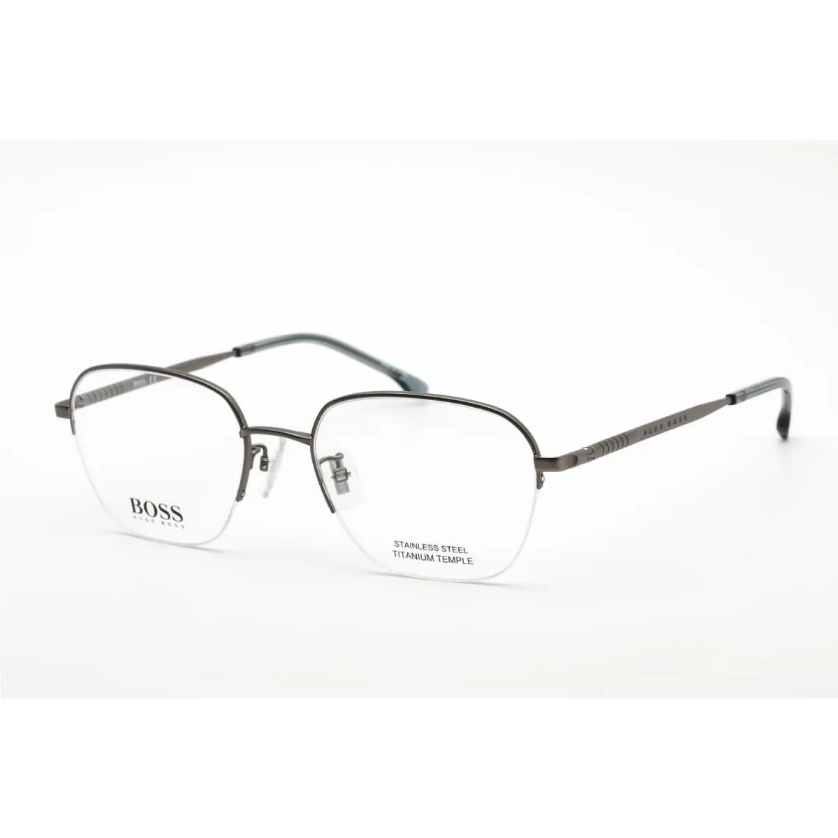 Hugo Boss HB1346-KJ1-54 Eyeglasses Frame Size 54mm 19mm 145mm Ruthenium Men 716