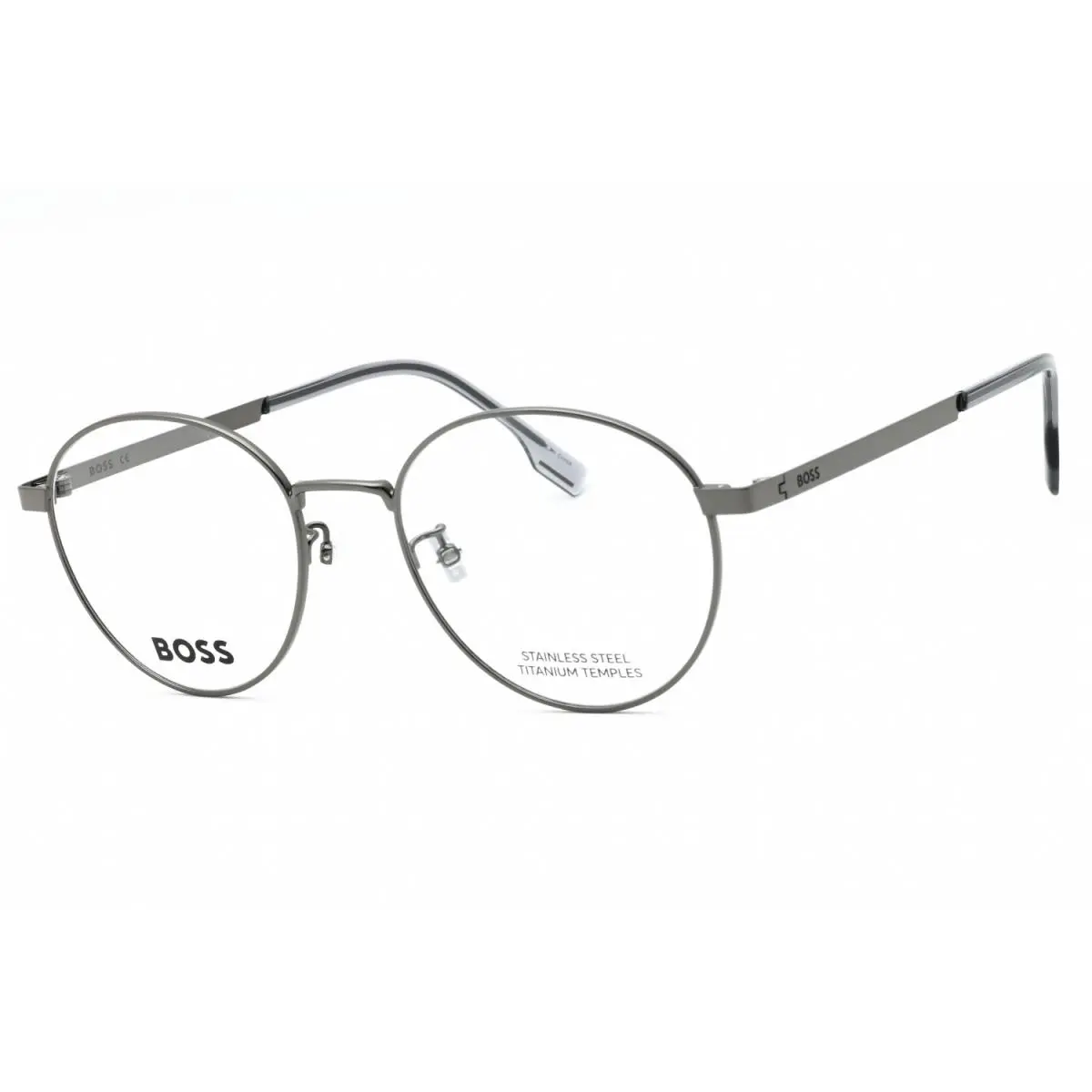 Hugo Boss HB1475-KJ1-52 Eyeglasses Frame Size 52mm 19mm 145mm Ruthenium Men 827