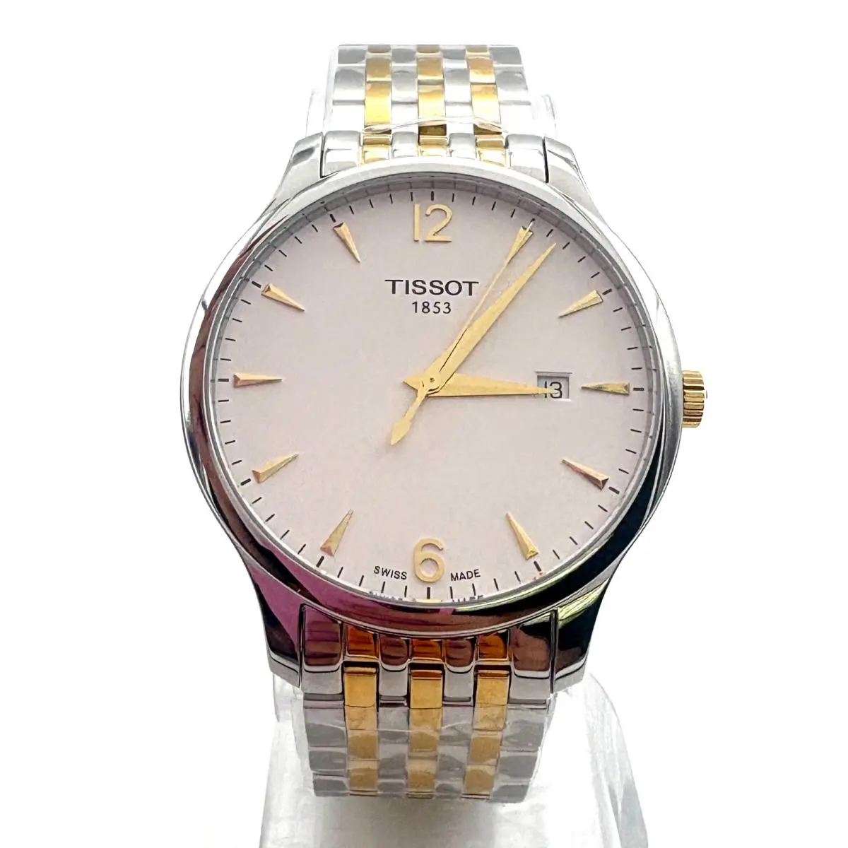 Tissot Tradition Silver Dial Men`s Quartz Watch 42mm - T063.610.22.037.00