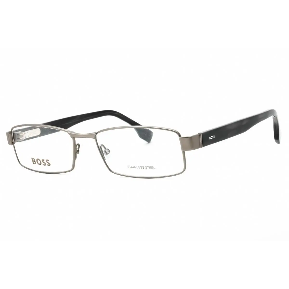 Hugo Boss HB1519-RAA-56 Eyeglasses Frame Size 56mm 17mm 145mm Ruthenium Men 716