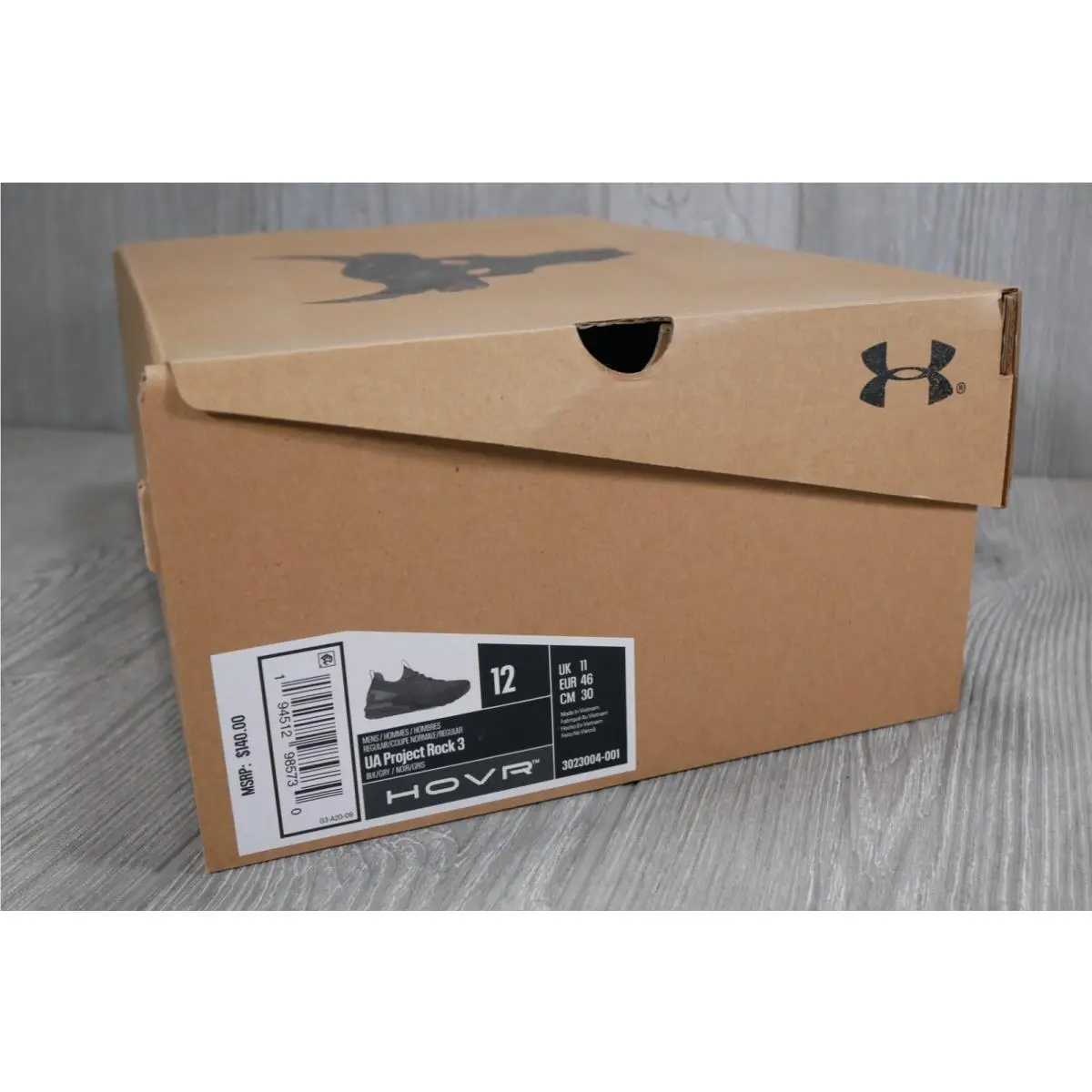 Under Armour shoes - 3023004001 - 3023004-001 - Black 5