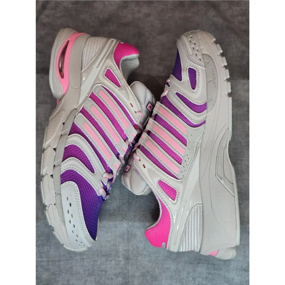 Adidas shoes - adidas Adistar Control 5 J - KI8736 - Silver 3