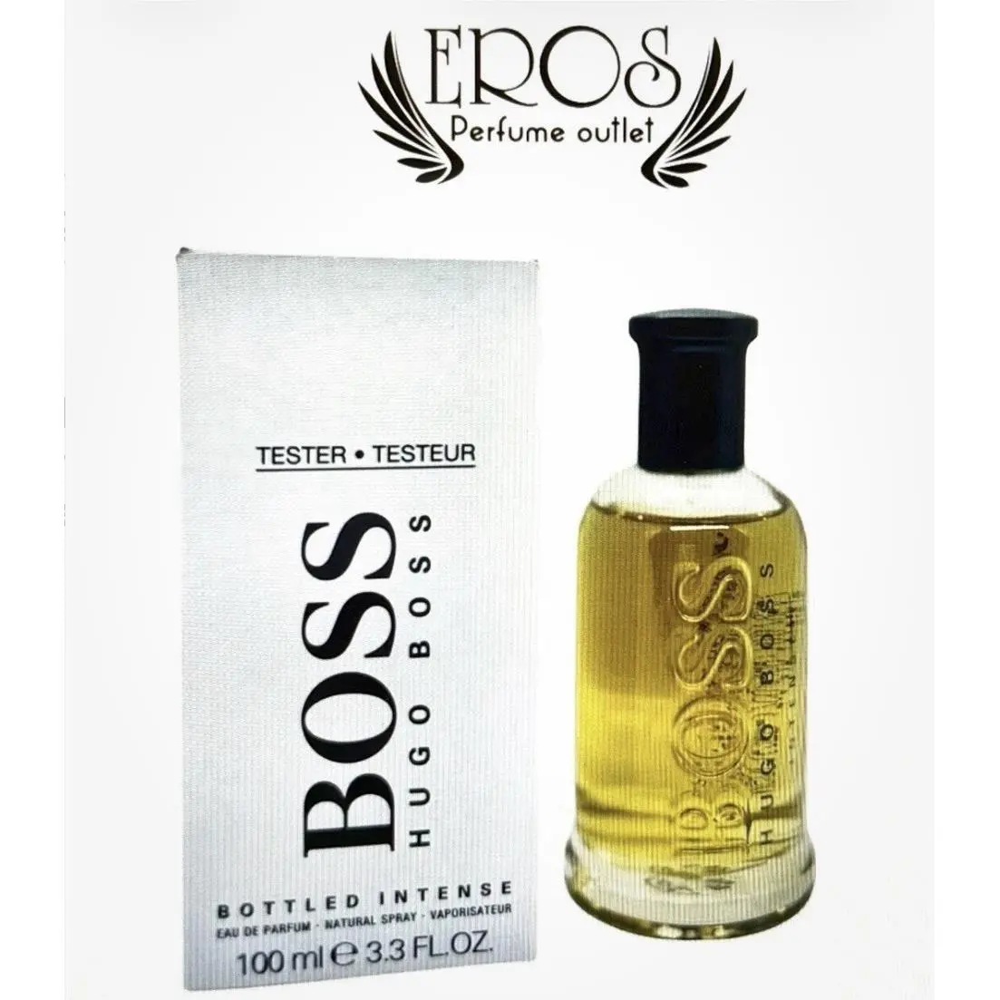 Hugo Boss Bottled Intense Eau De Toilette Spray 3.0 Fl Oz Old Formula