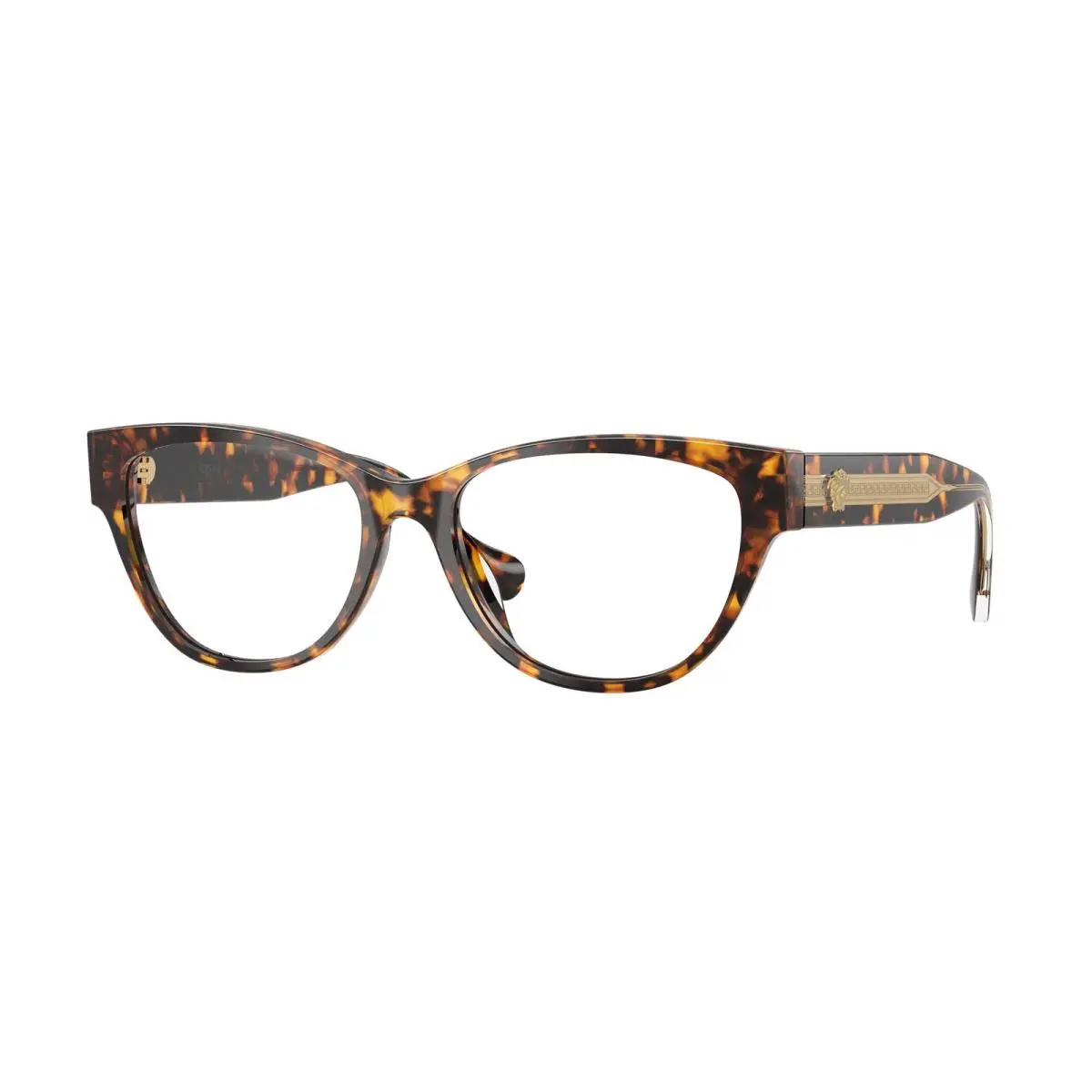 Versace VE3389U 5514 Havana Yellow Demo Lens 52 mm Women`s Eyeglasses