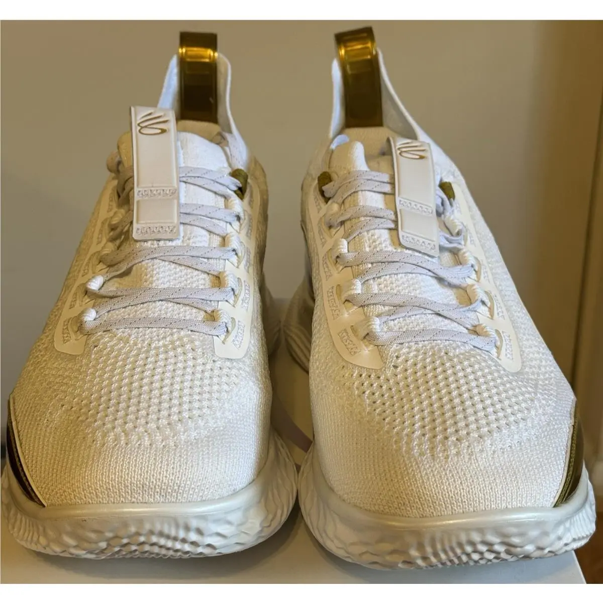 Under Armour shoes - Under Armour Curry 8 TB `24K` - 3024124-101 - White 5