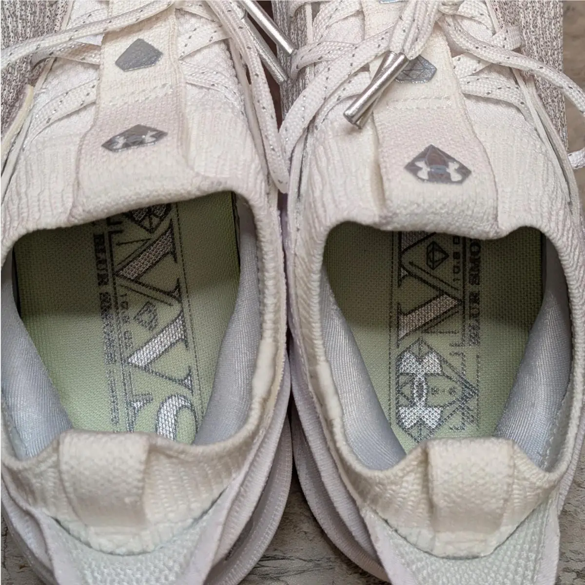 Under Armour shoes - Under Armour Blur Smoke MC - 3027309-100 - White (UPC: 196885797569) 7