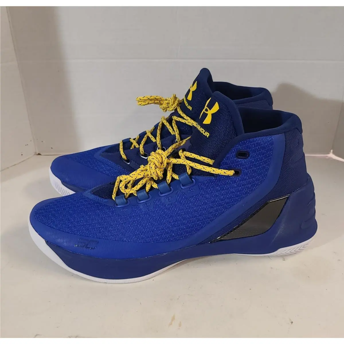 Under Armour shoes - UA Curry 3 - Curry - 1269279-400 - Blue (UPC: 190086636757) 9