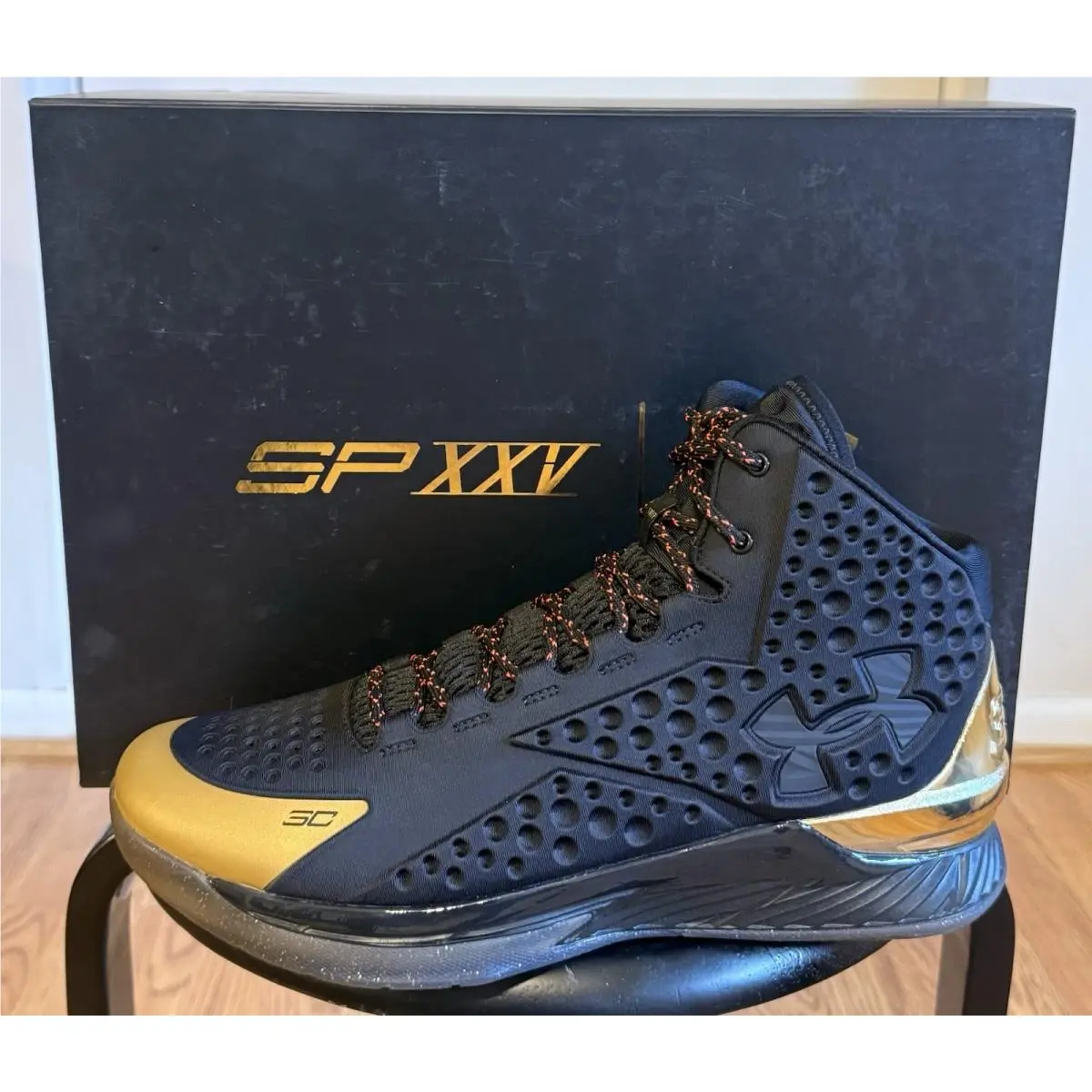 Under Armour Curry 1 Basketball Shoes Palace 25th Anniversary Men Size 11