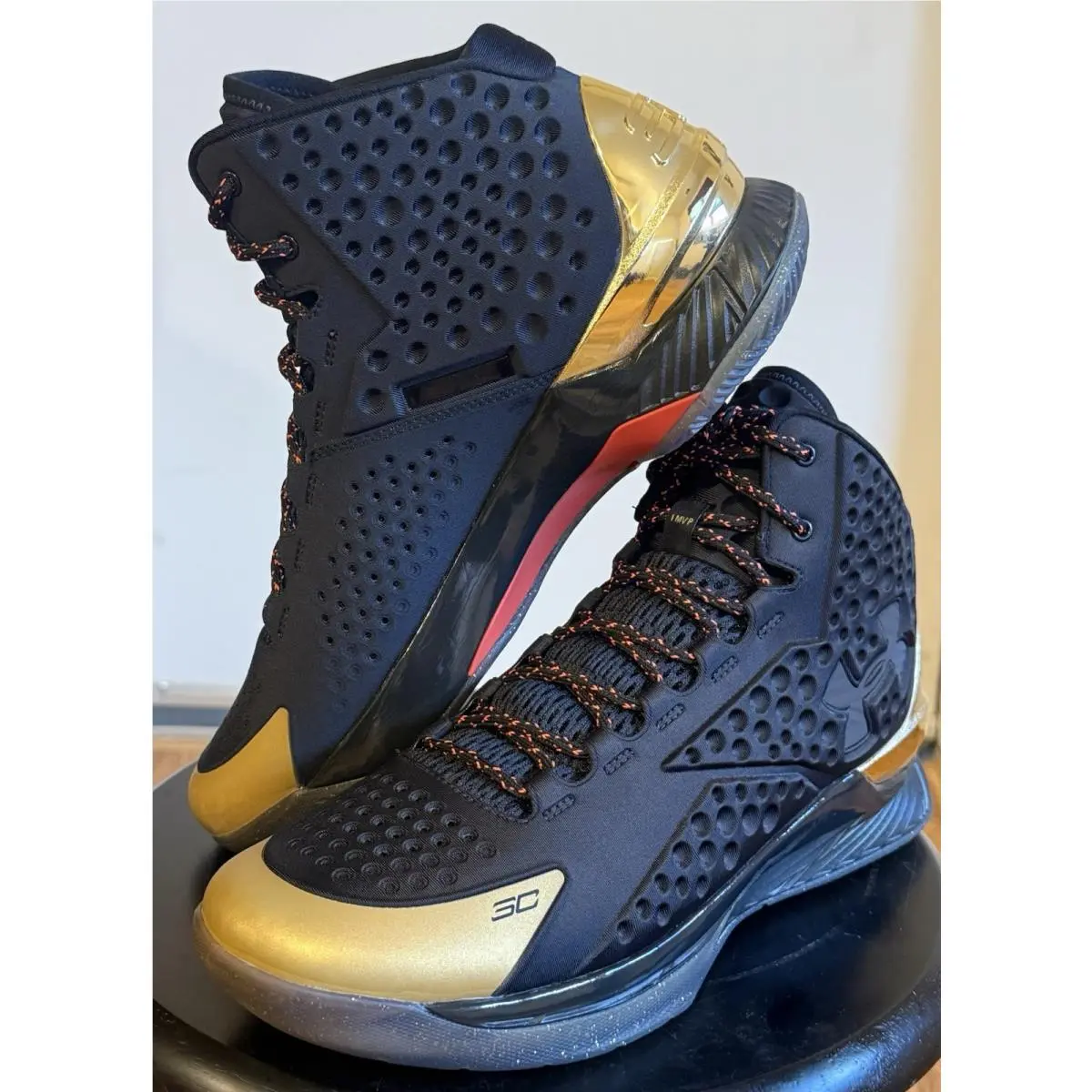 Under Armour shoes - Under Armour Curry 1 - Curry - 3022392-001 - Black 2